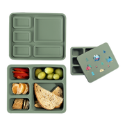 Silicone Bento Box Camper Sage Green