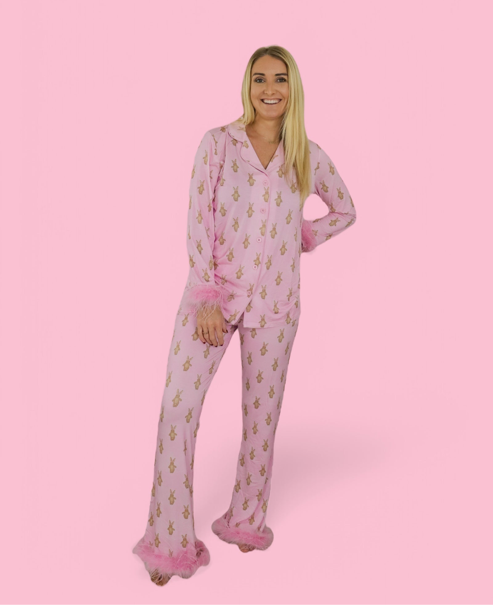 Blushin' Bunnies Women's Feather Dream Set