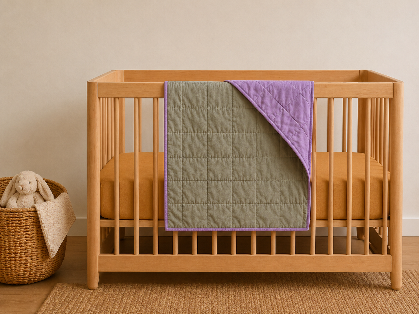 Crib Linen Fitted Sheet