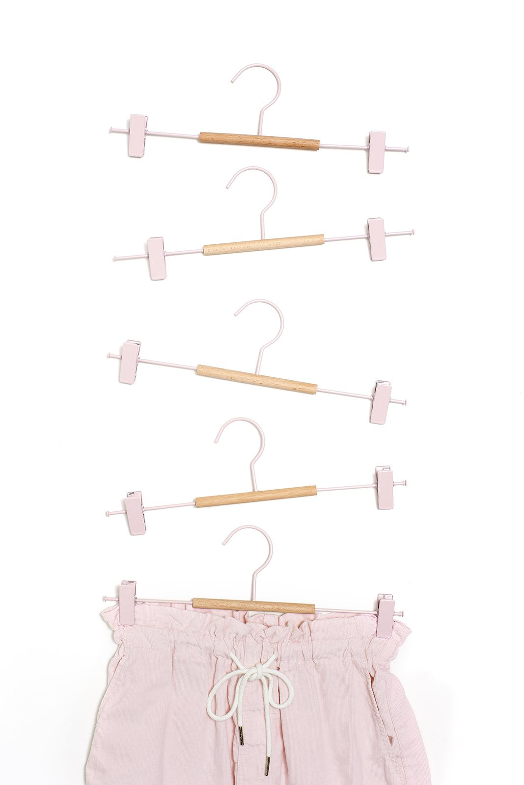 Adult Clip Hangers In Blush