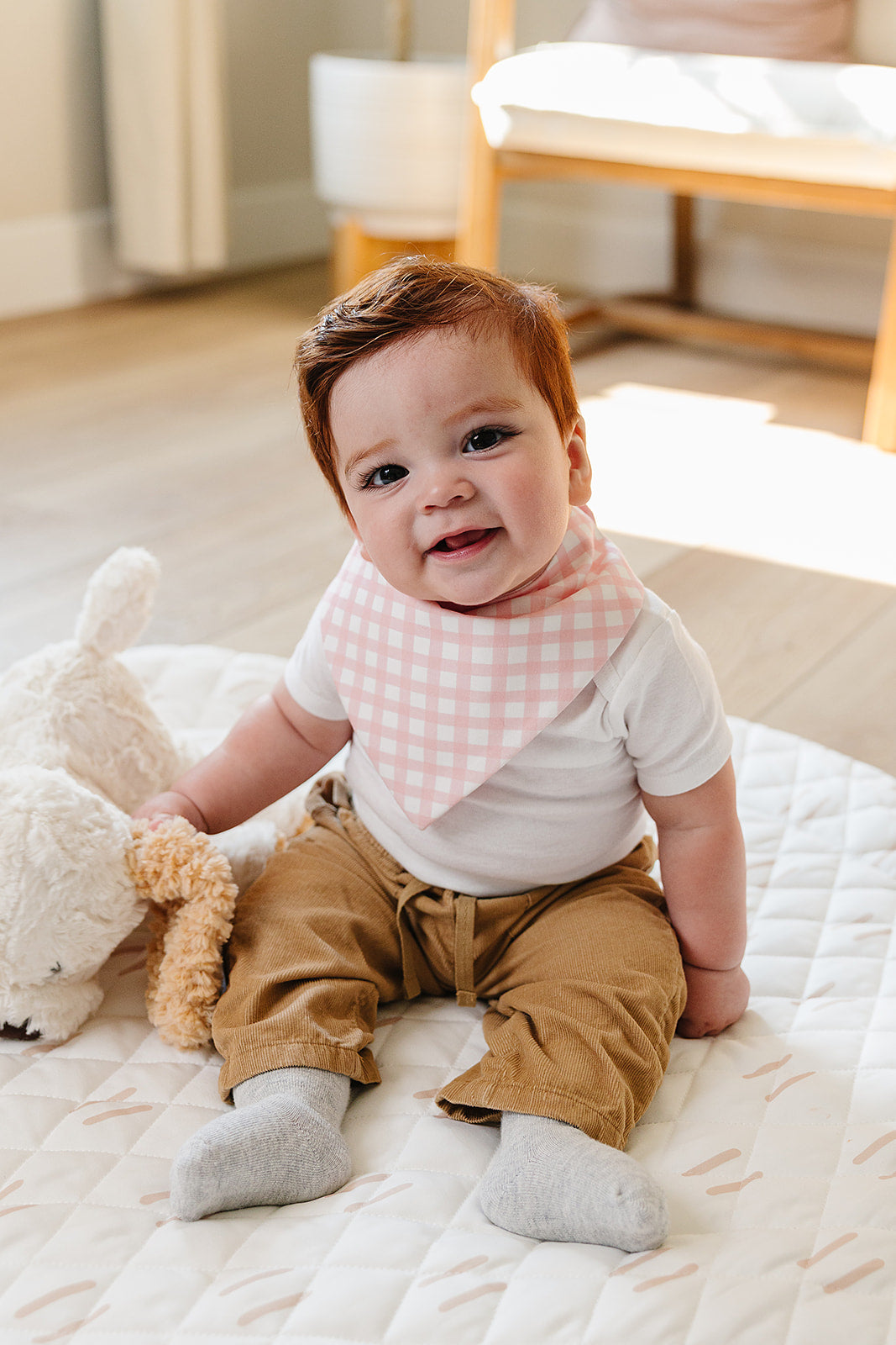 Organic Pima Cotton Bandana Bib