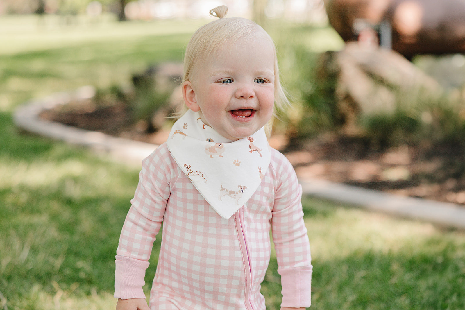 Organic Pima Cotton Bandana Bib