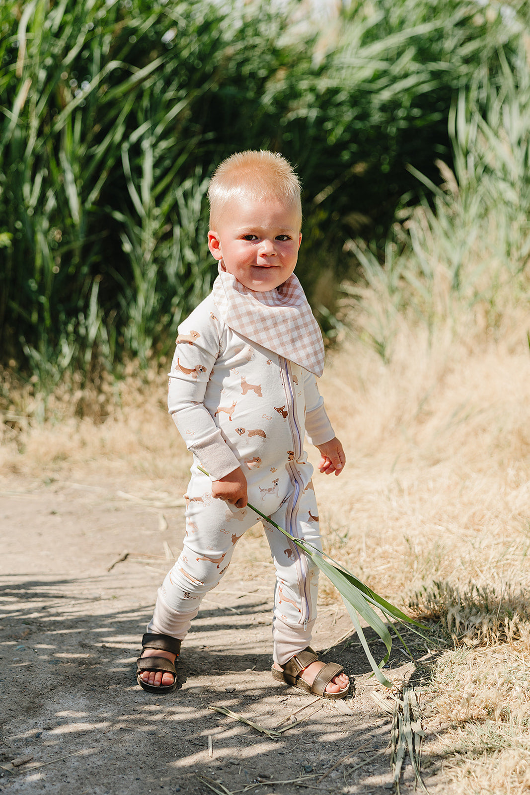 Organic Pima Cotton Bandana Bib