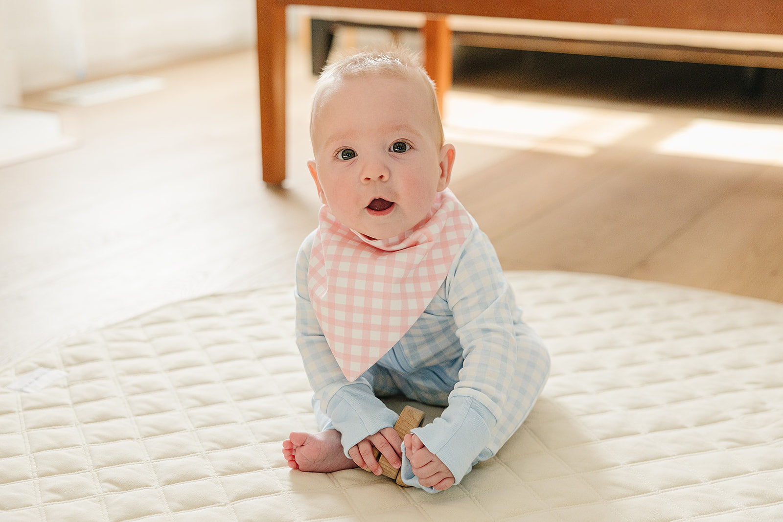 Organic Pima Cotton Bandana Bib