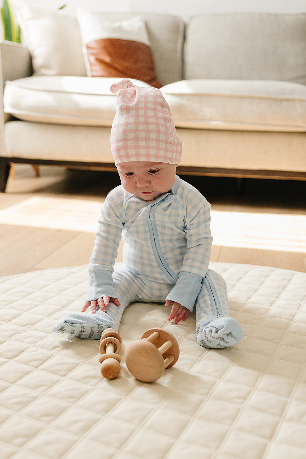 Organic Pima Cotton Knotted Hat