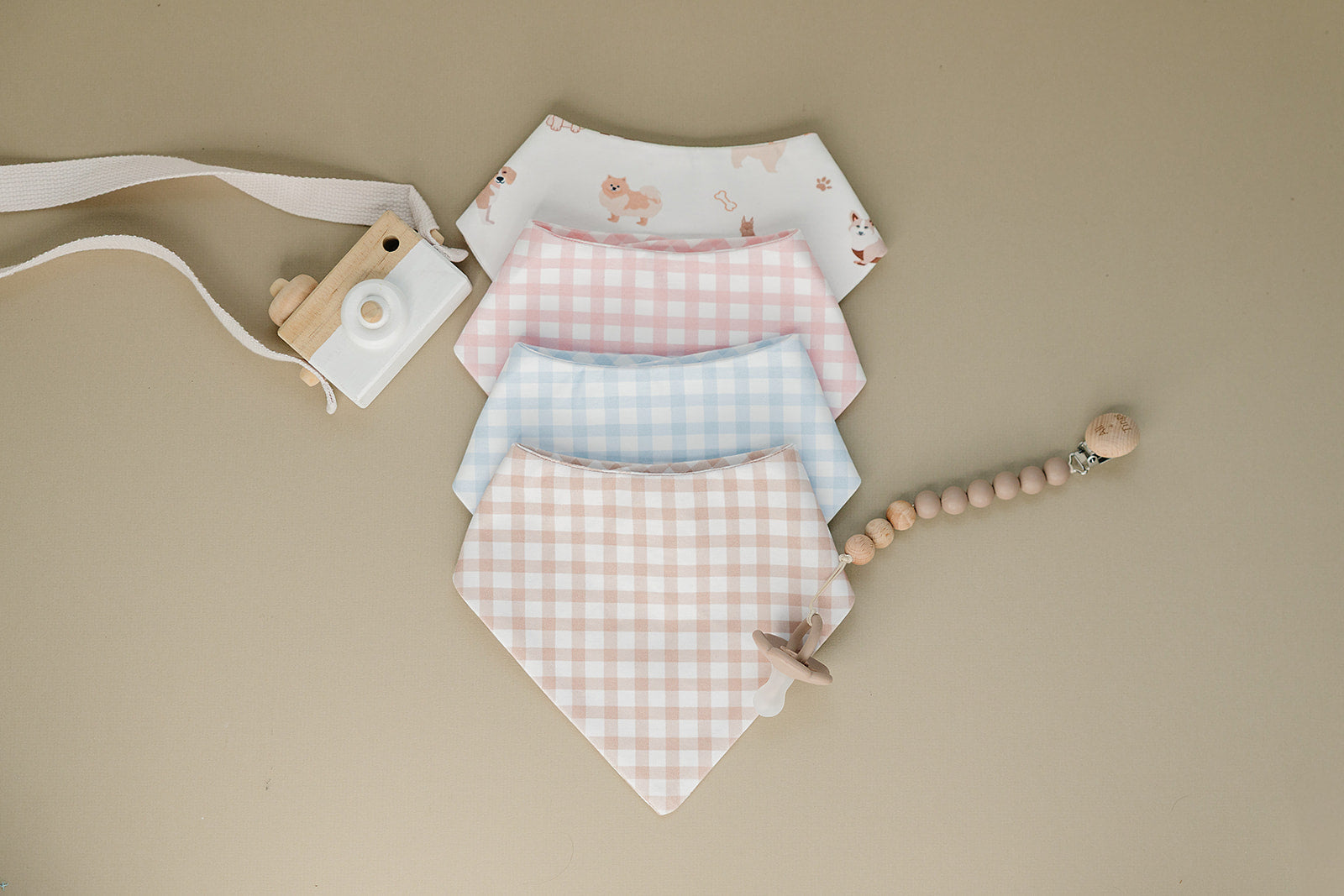 Organic Pima Cotton Bandana Bib