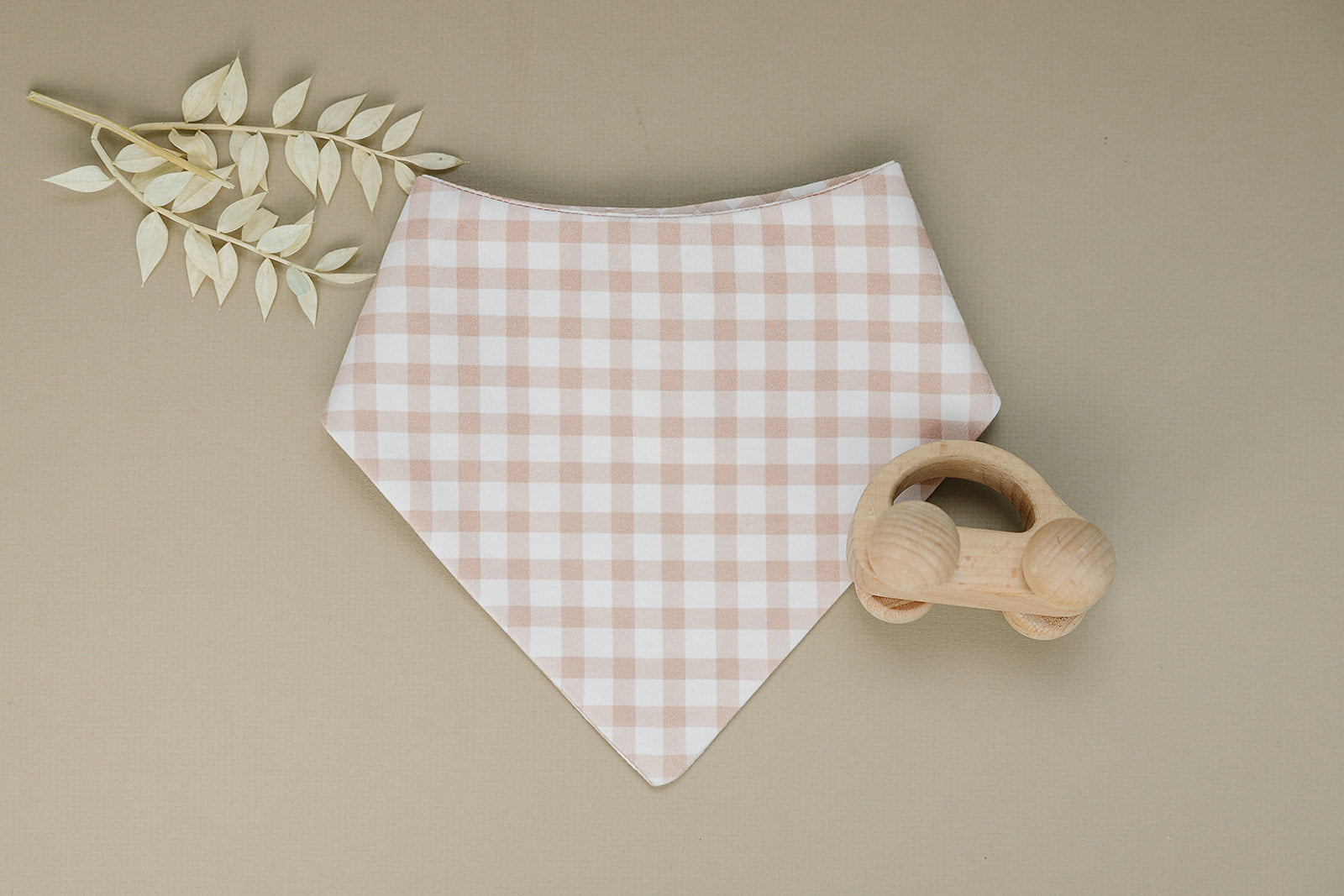 Organic Pima Cotton Bandana Bib