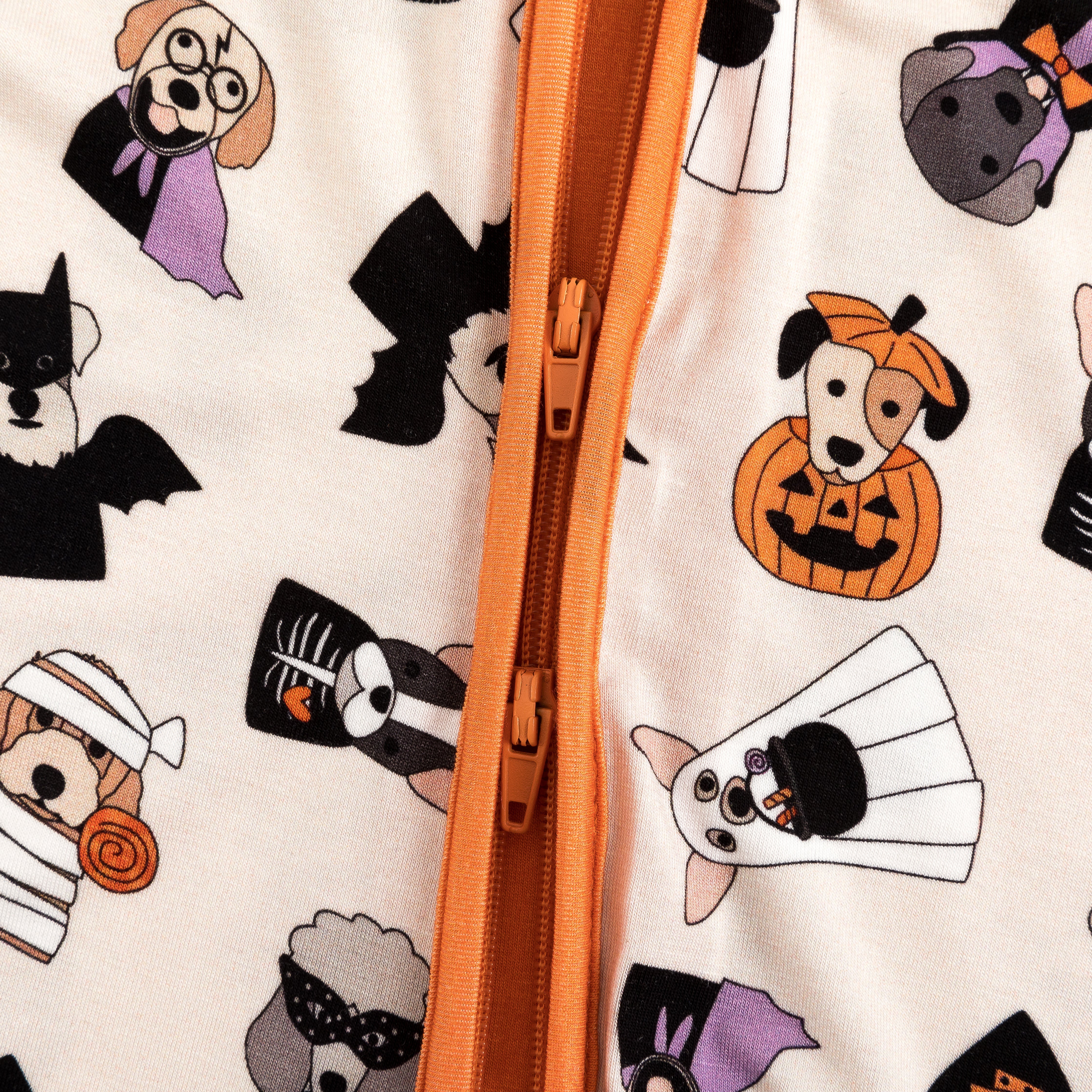 Bark & Treat (convertible Zip Footies)