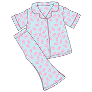 Addison Bamboo Girls Luxe Lounge Set (pre-order)