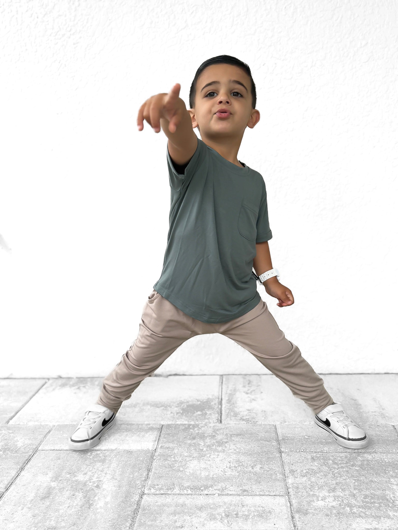 Bamboo Pocket Tee - Spruce