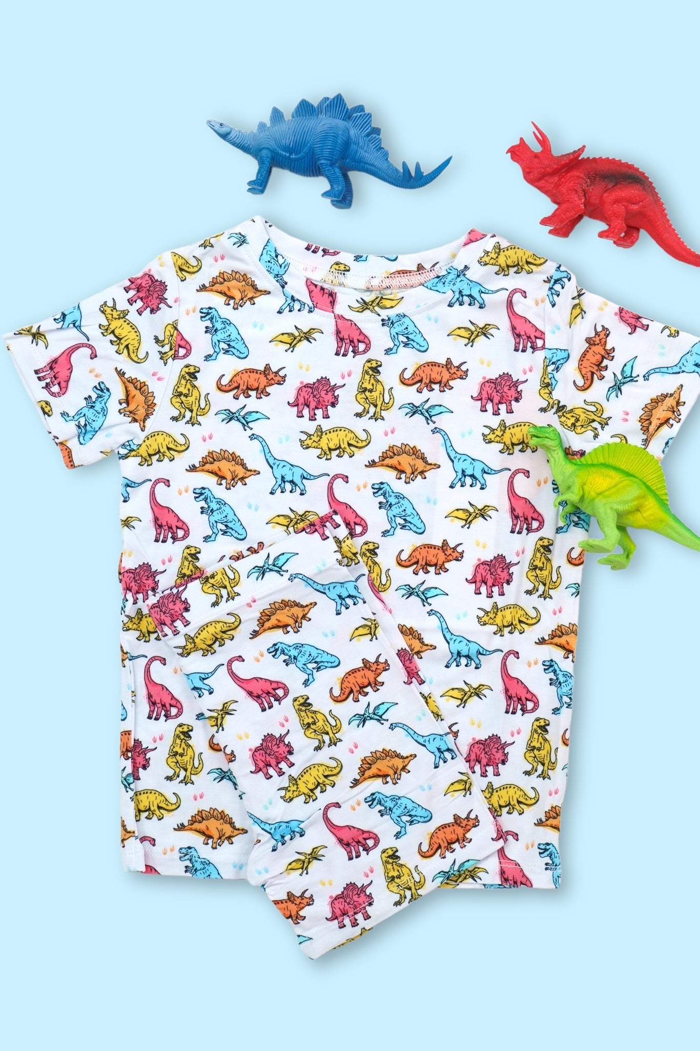 Color Me Dino Dream Short Set