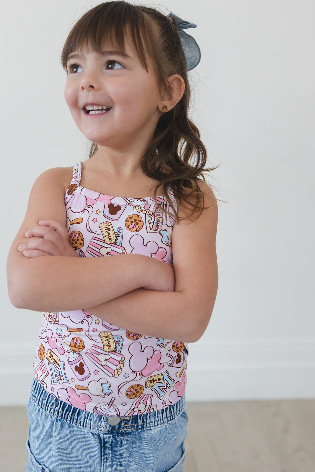 Snacks (pink) - Bamboo Tank