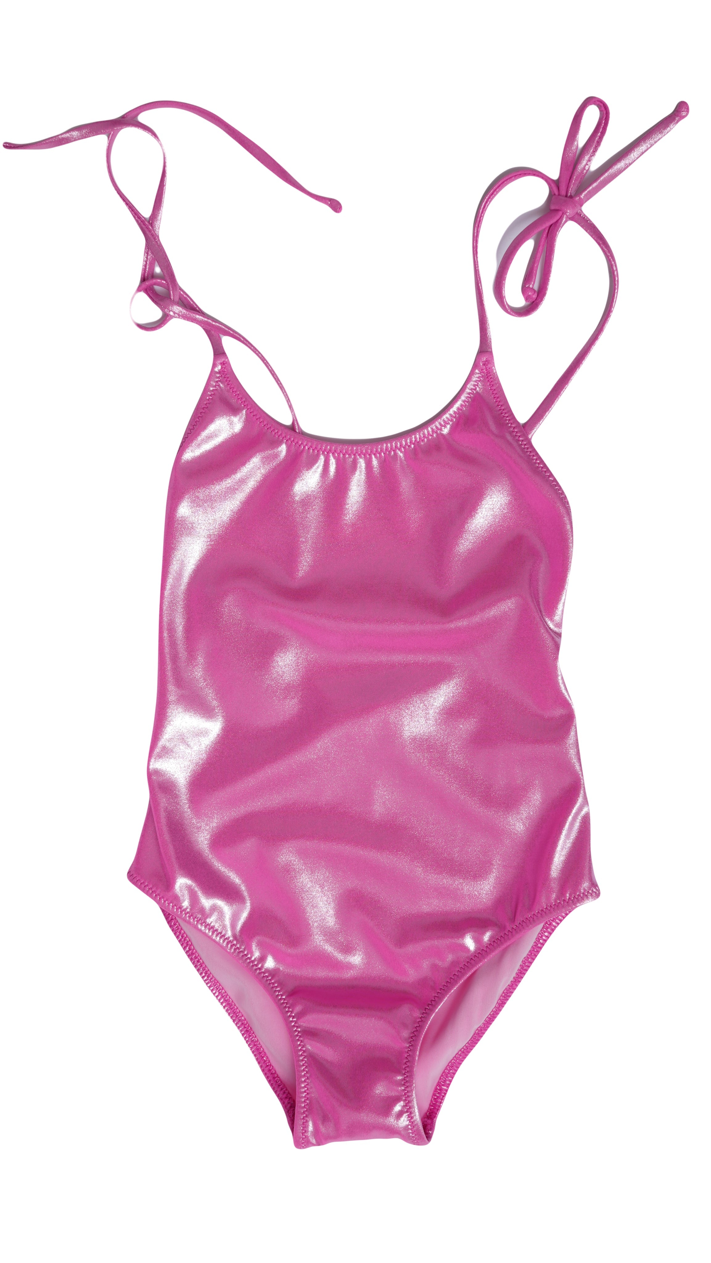 Afrodite Glossy Pink One Piece