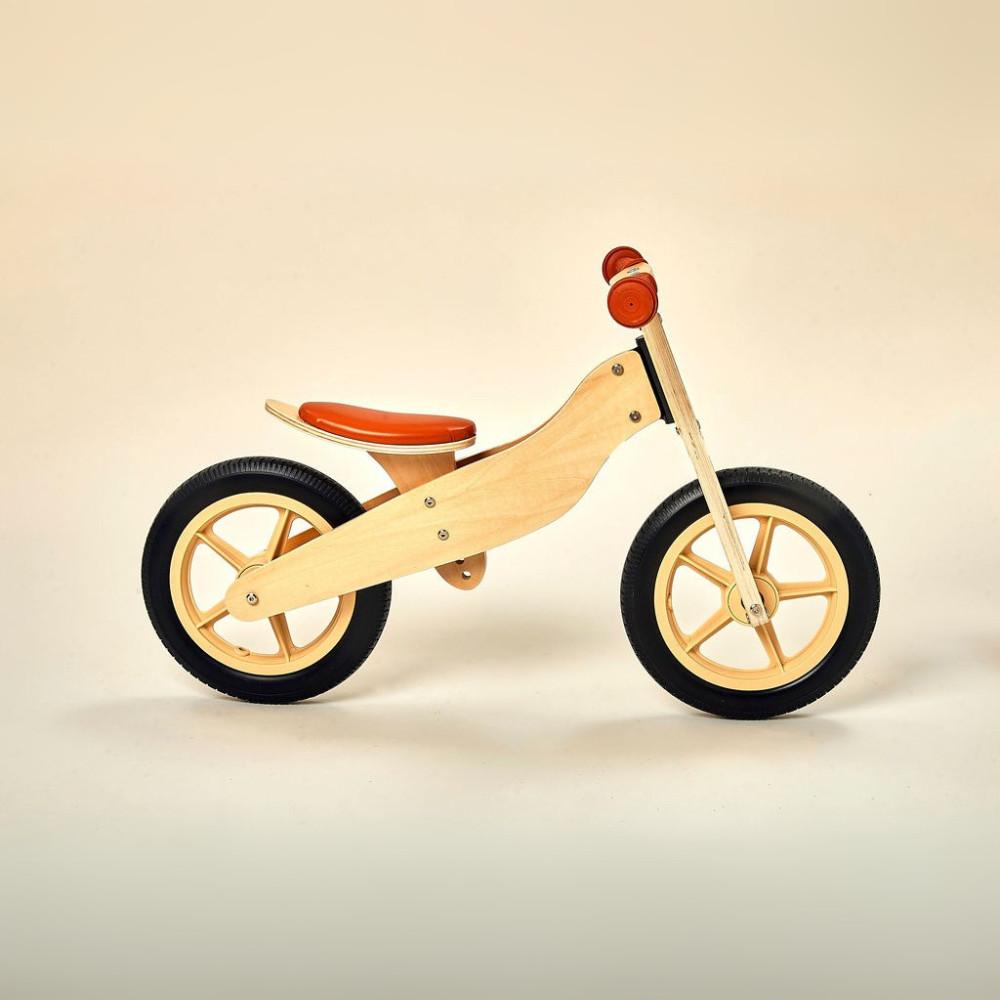 2-in-1 Midi Wooden Balance Bike (2 Years-4 Years)
