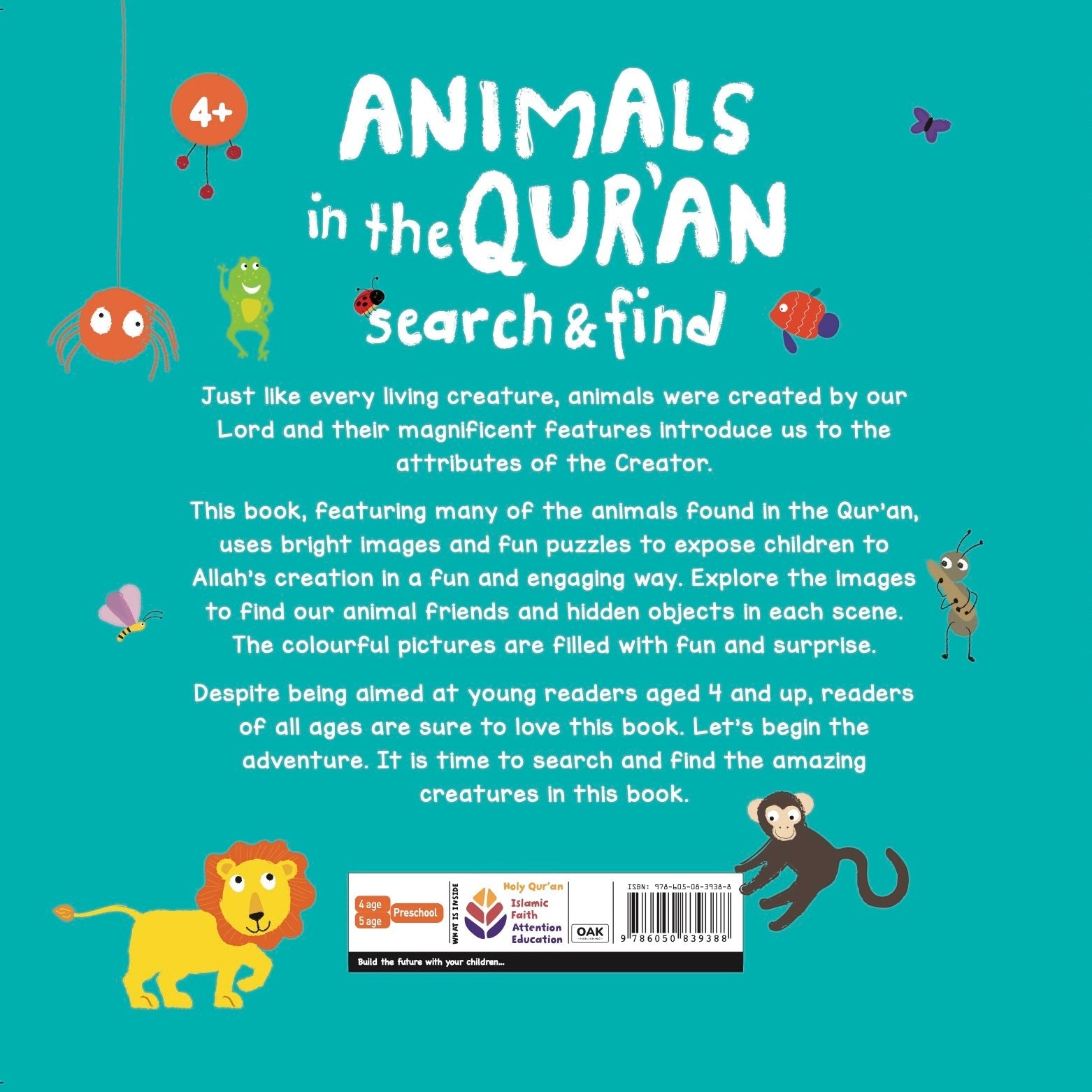 Animals In The Quran: Search And Find Book
