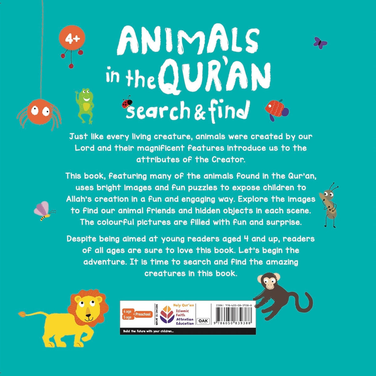Animals In The Quran: Search And Find Book