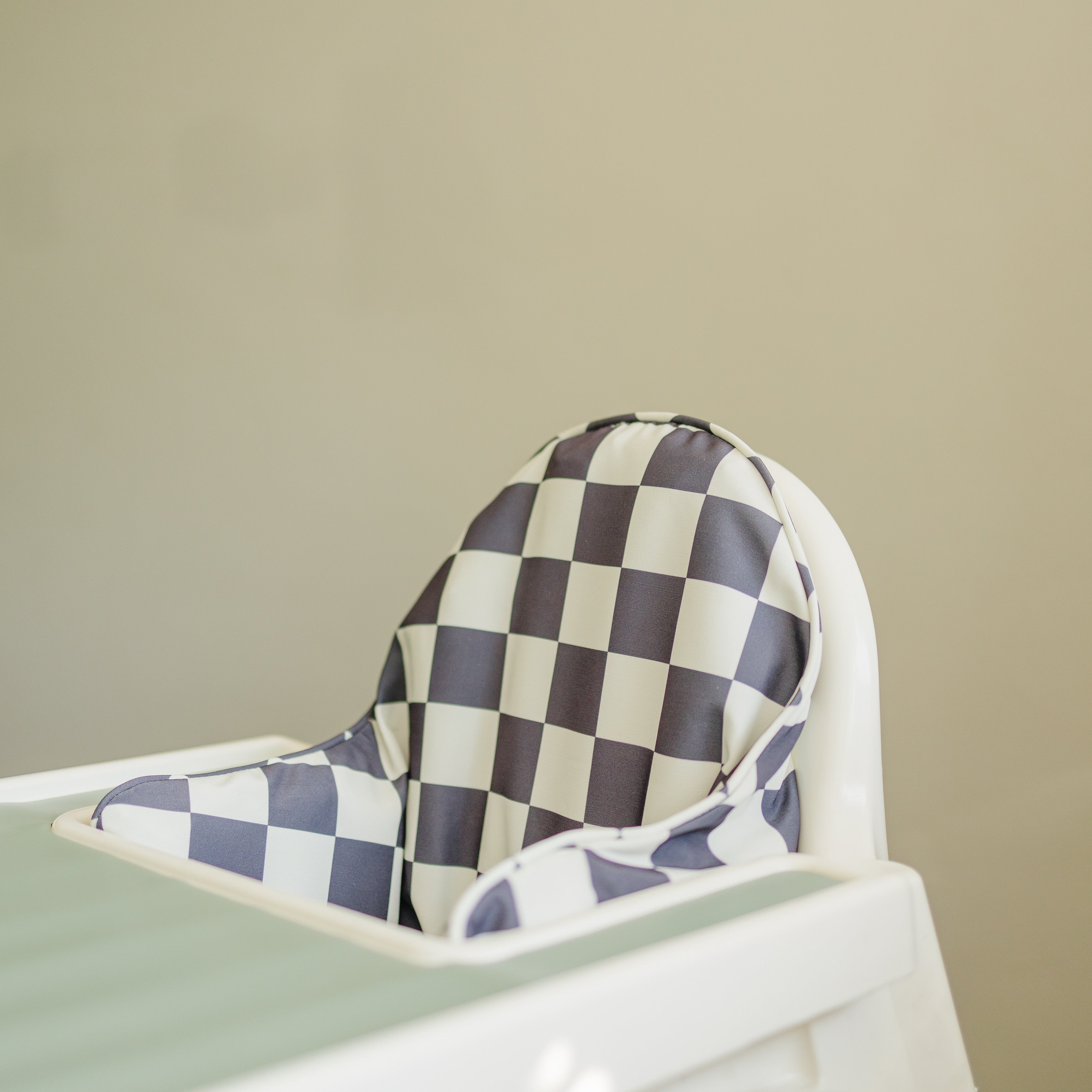 Black Check Ikea Antilop Cushion Cover