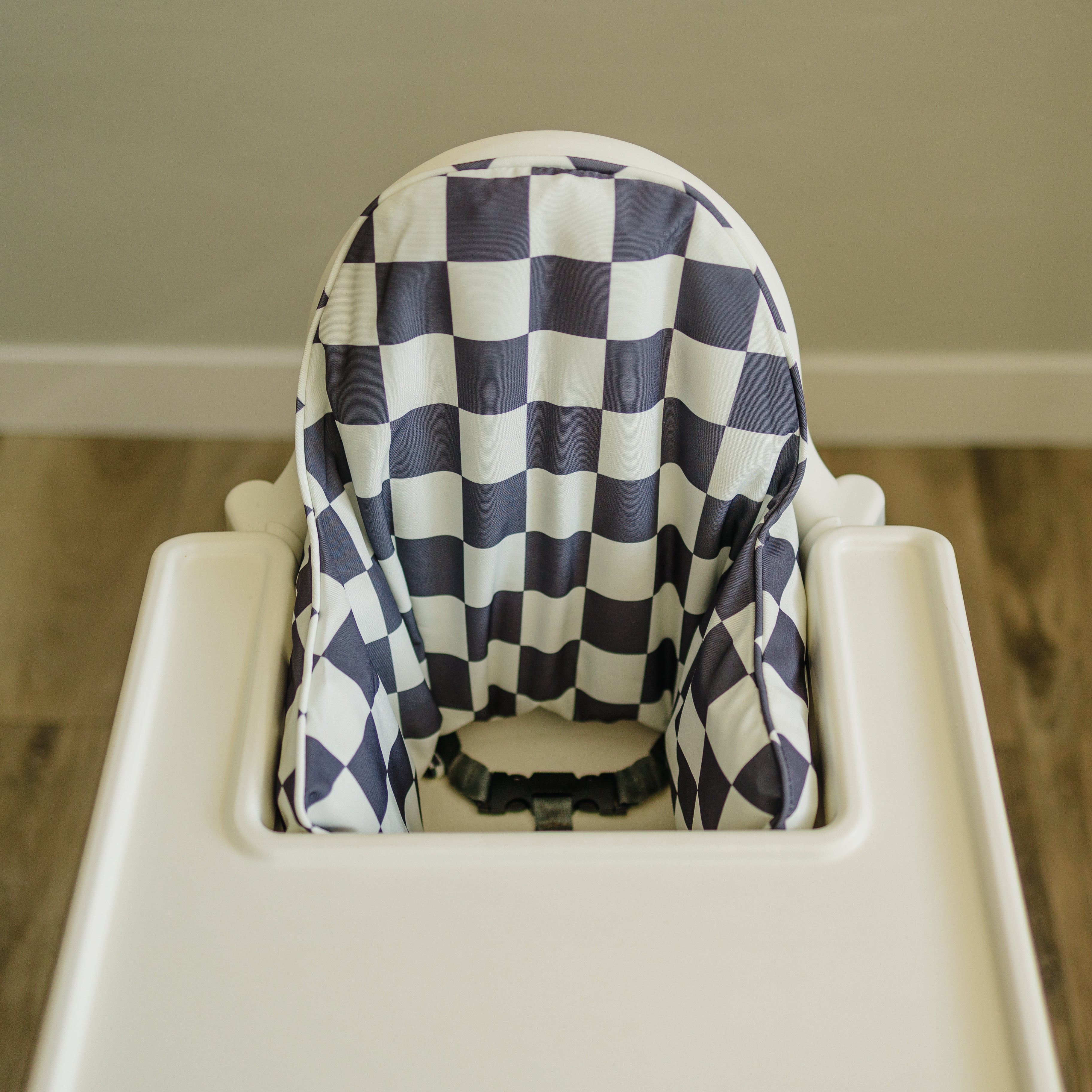 Black Check Ikea Antilop Cushion Cover