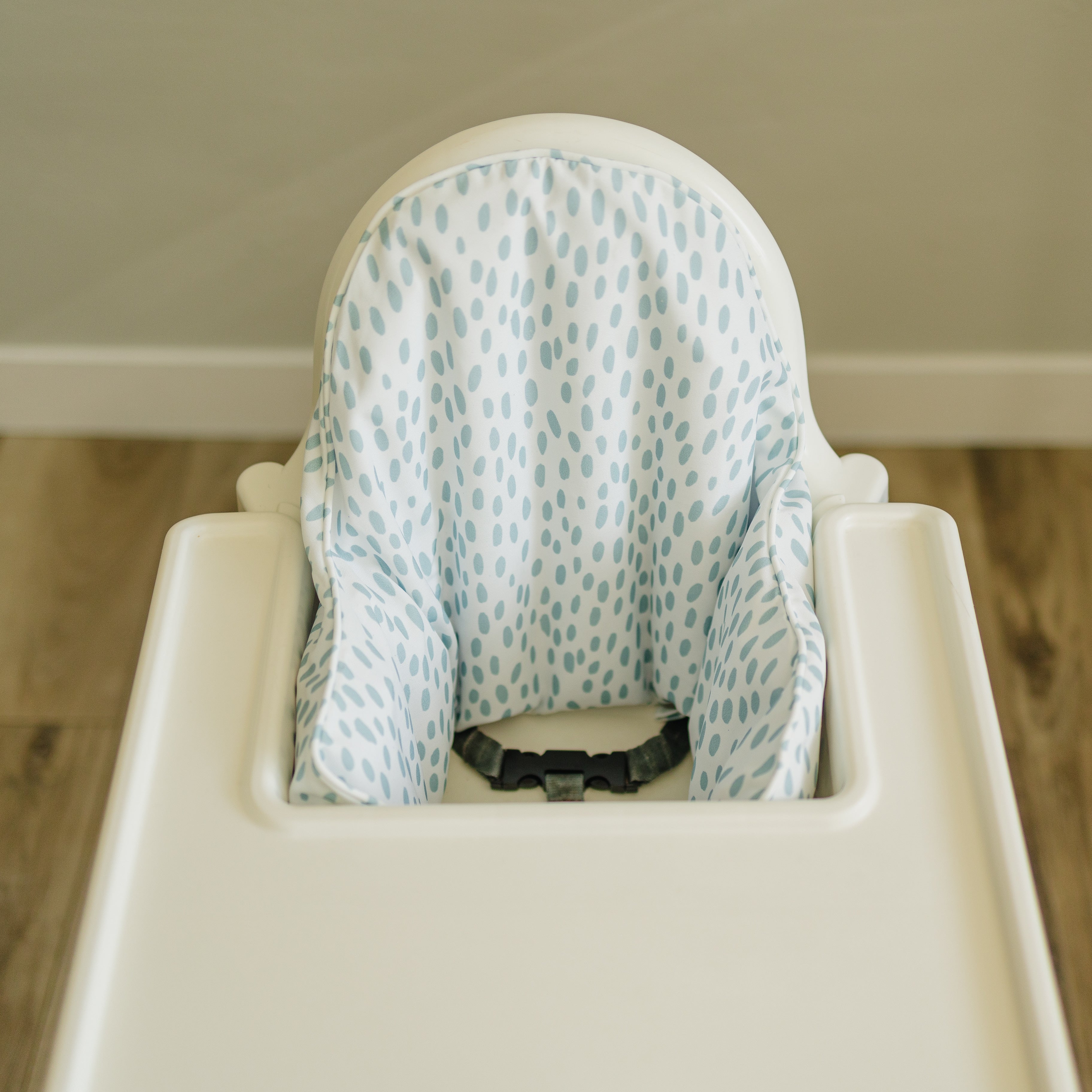 Light Blue Dots Ikea Antilop Cushion Cover