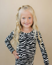 Bamboo Two Piece Set | Zebra