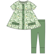 Alistair Bamboo Short Sleeve Tunic + Legging Set (pre-order)