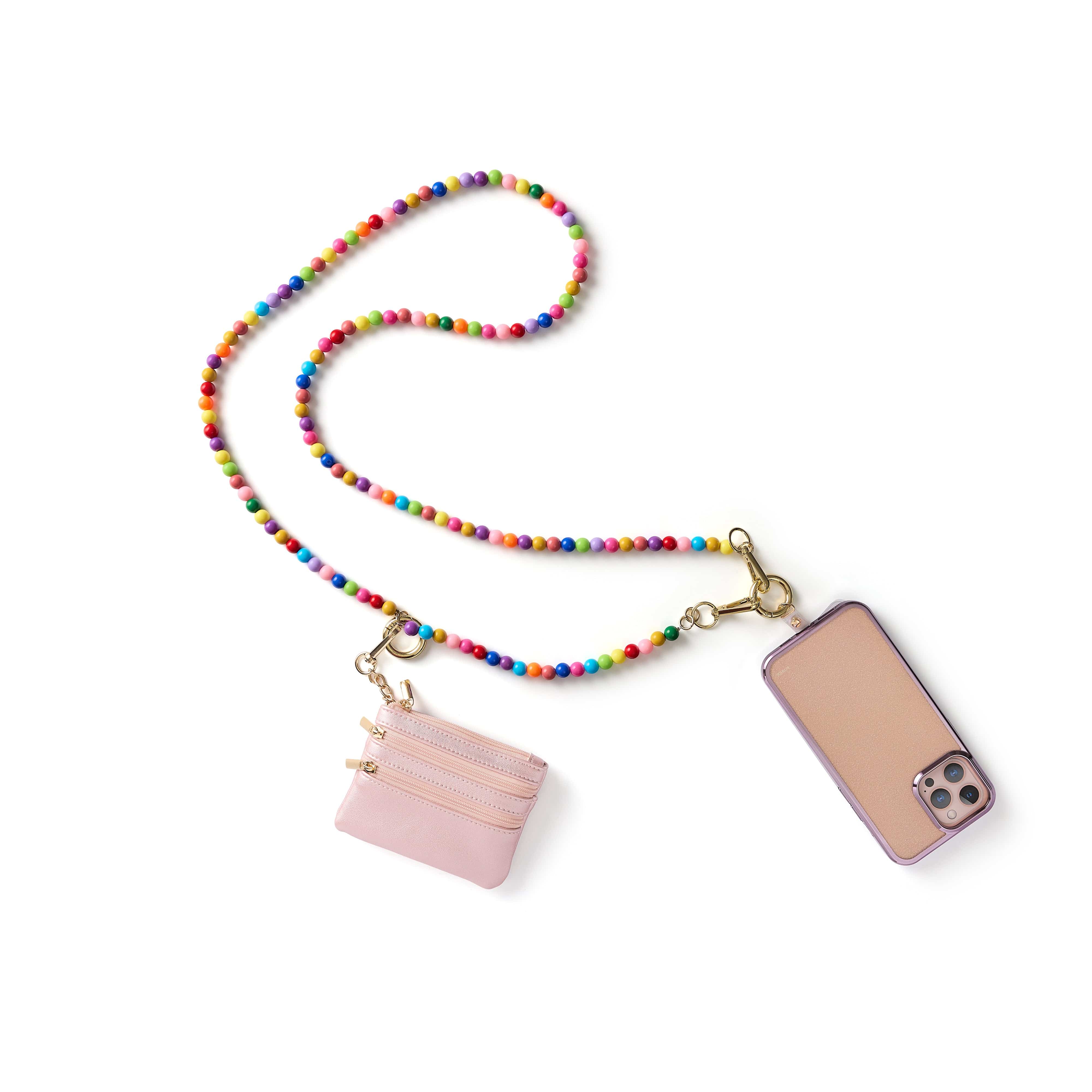 Bead The Way Rainbow Phone Chain