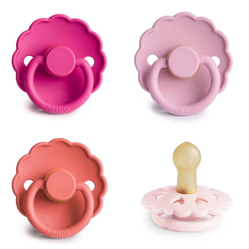 Frigg Natural Rubber Pacifier 4-pack