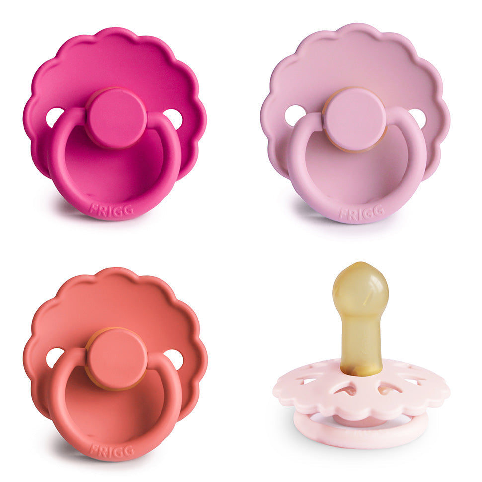 Frigg Natural Rubber Pacifier 4-pack