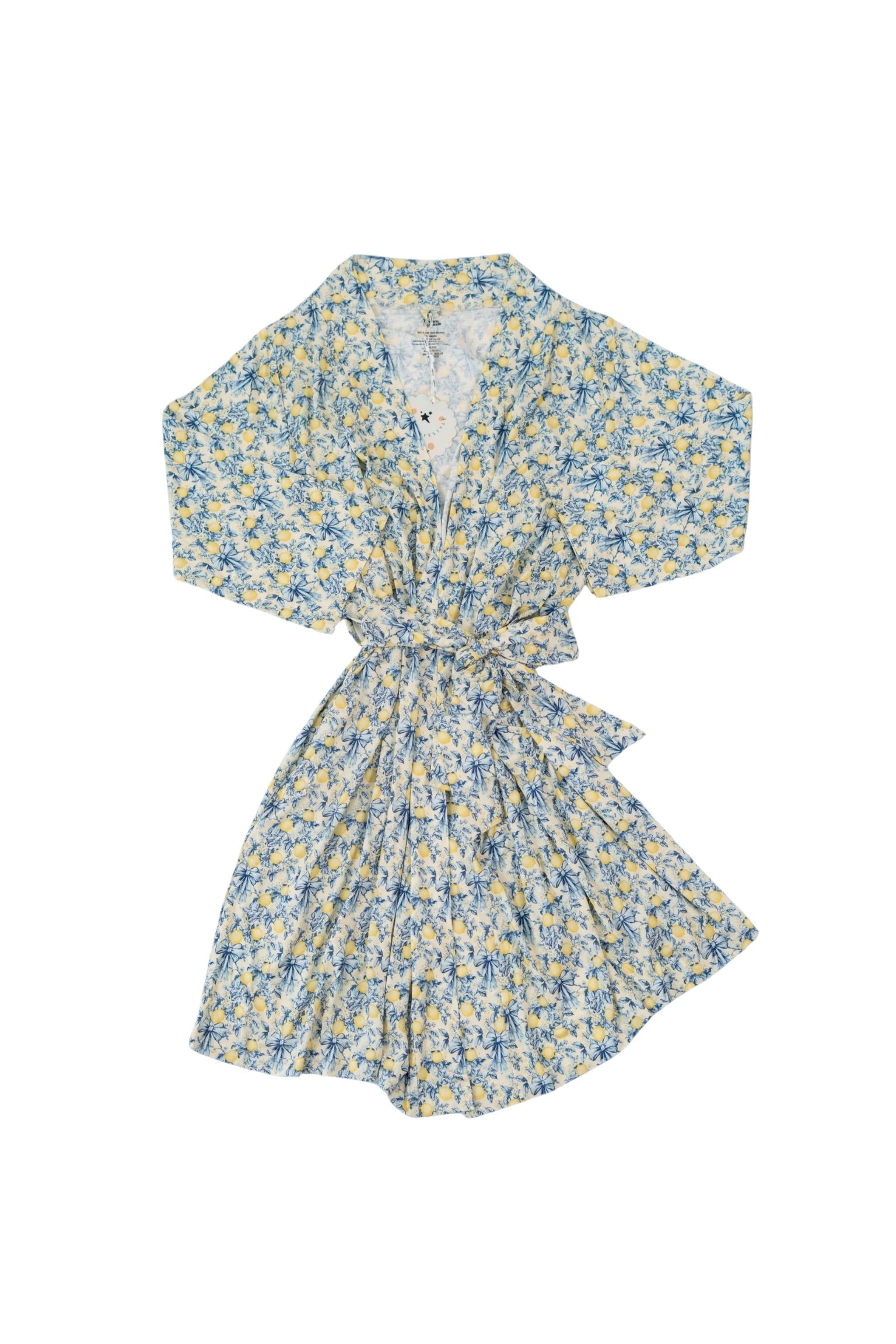 Vintage Citrus Toile Women's Dream Robe