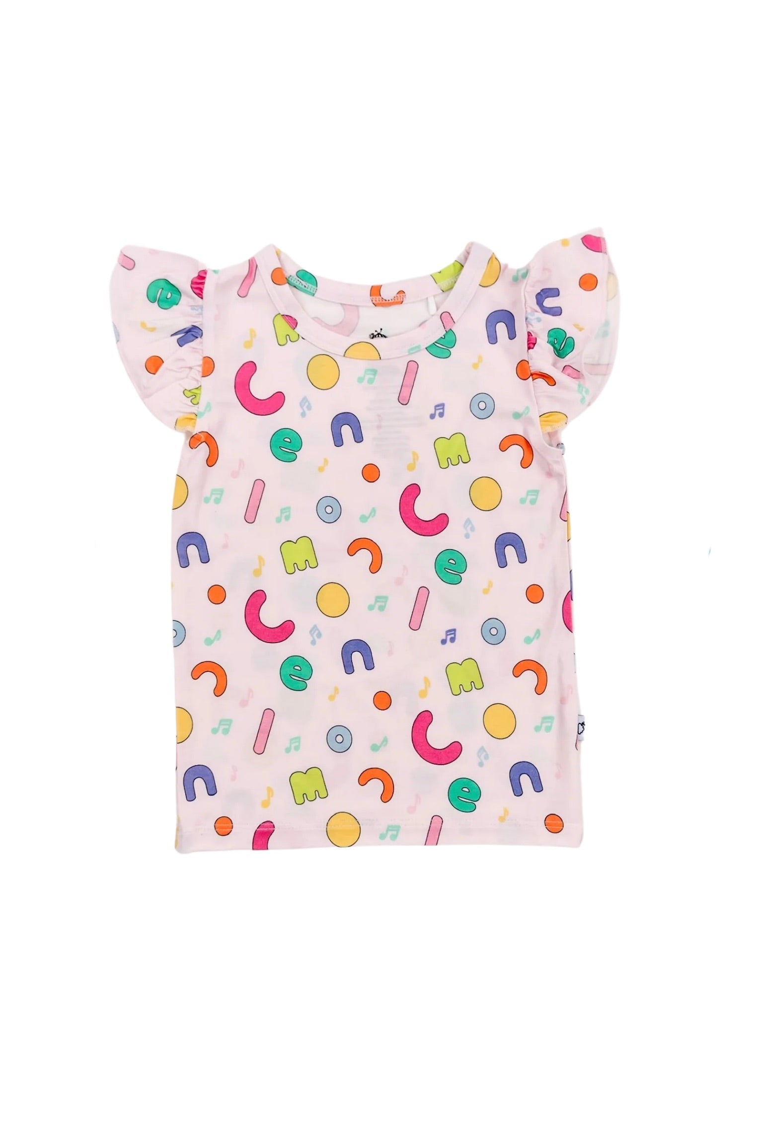 Dream Big Little Co X Cocomelon Alphabet Dream Cap Seeve Top