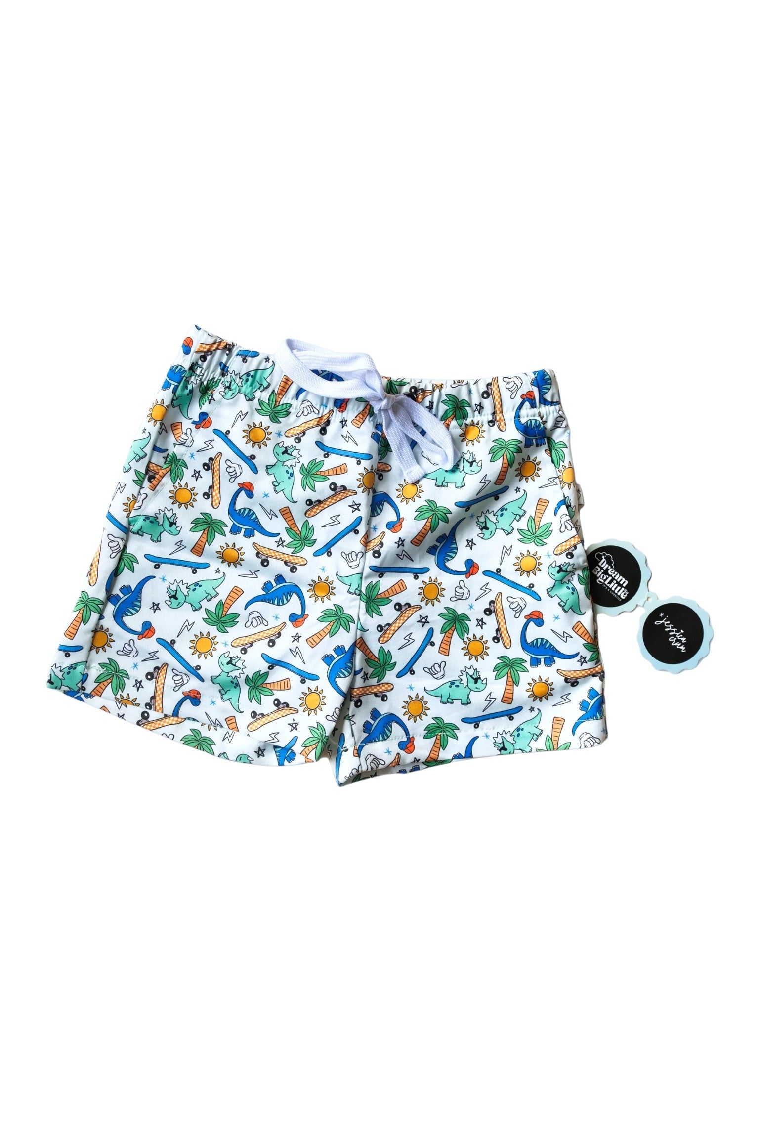 Exclusive Surf-o-saurus Dream Swim Trunks