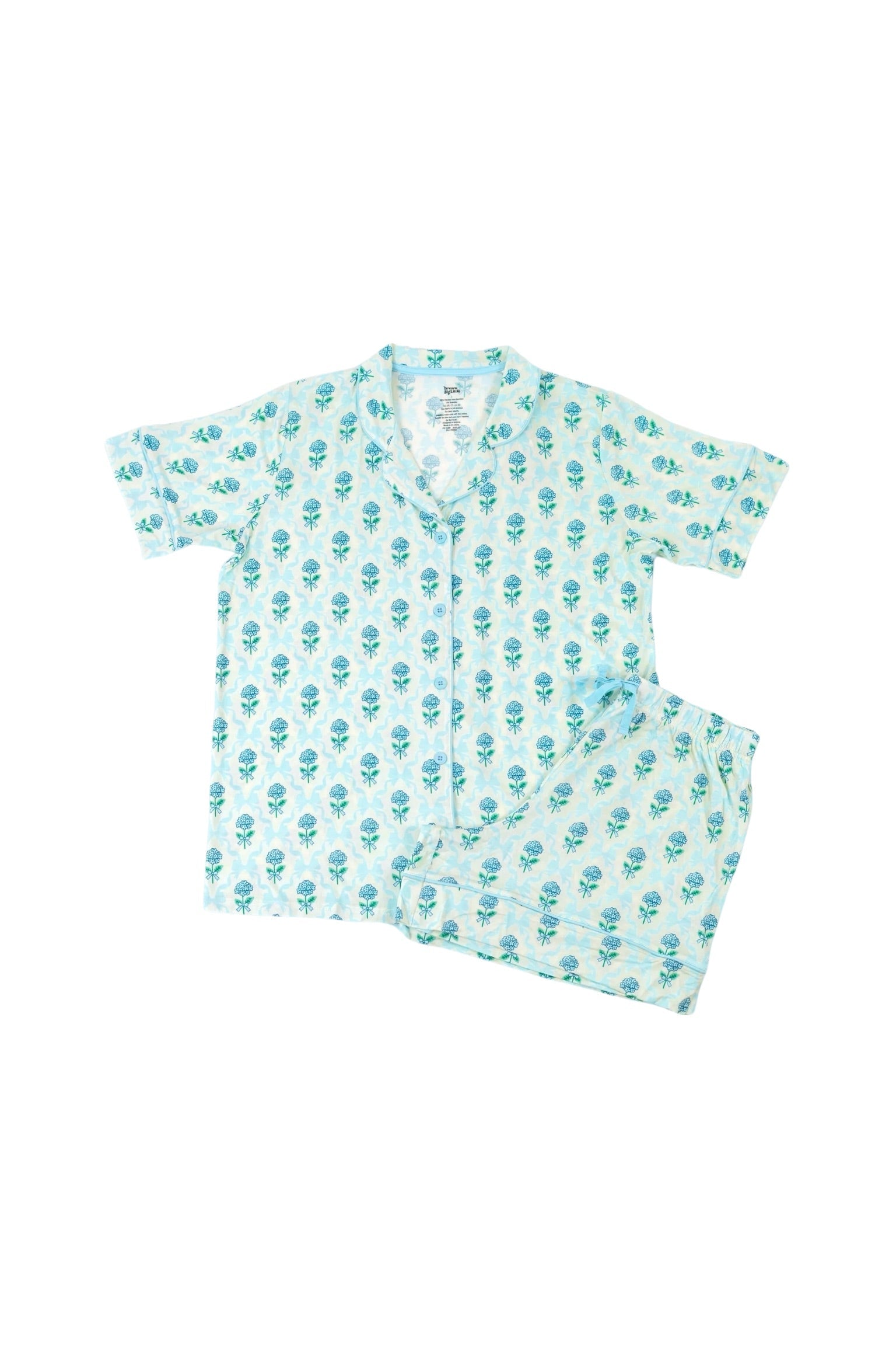 Blue Ribbon Blooms Women’s Dream Short Set