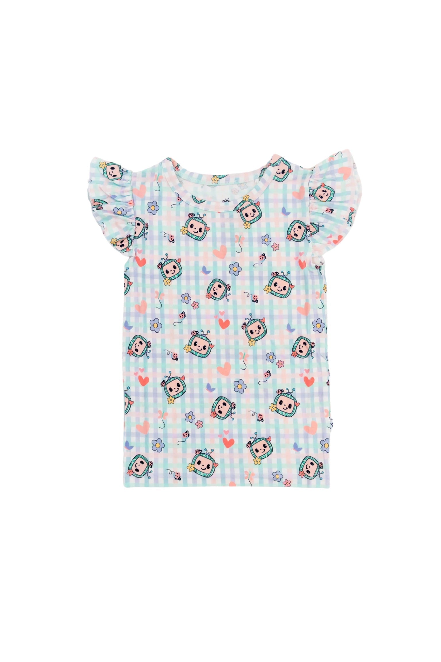 Dream Big Little Co X Cocomelon Springtime Melon Dream Cap Seeve Top