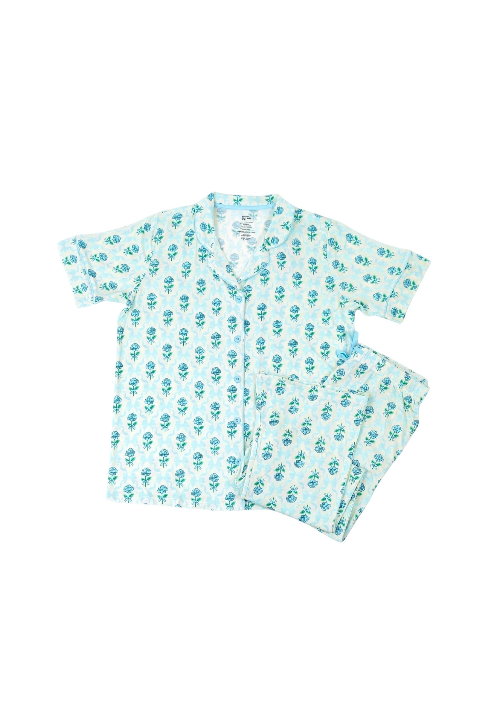 Blue Ribbon Blooms Women’s Relaxed Flare Dream Set