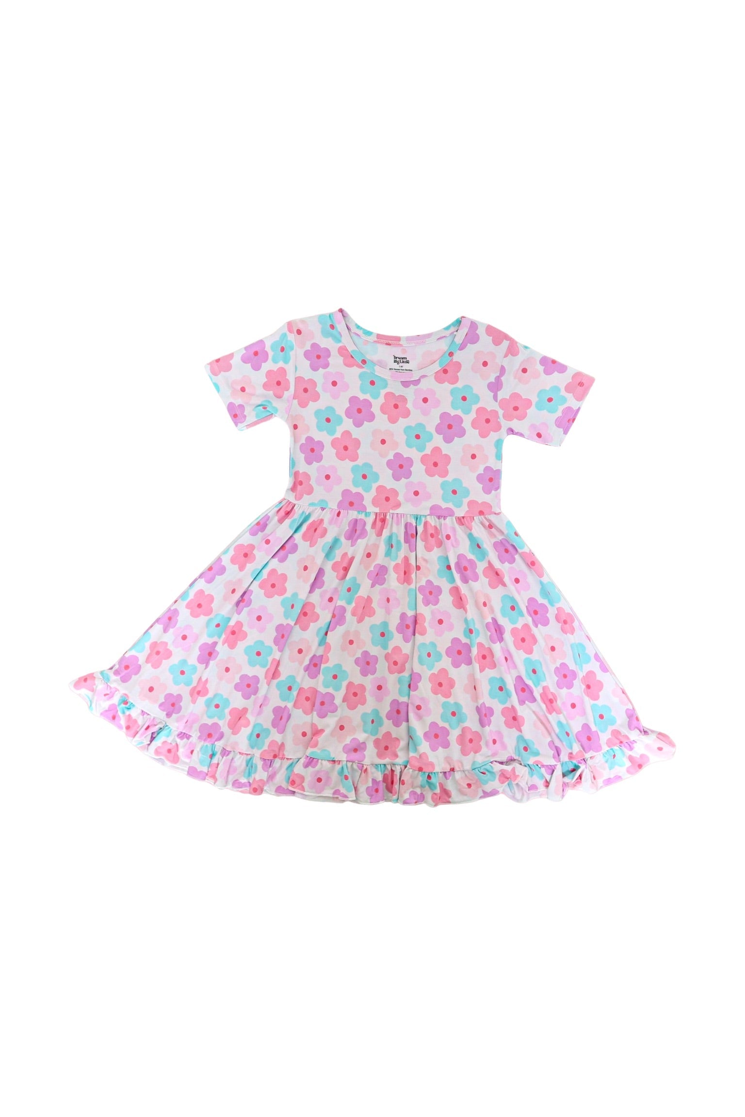 Violet Fields Dream Ruffle Dress