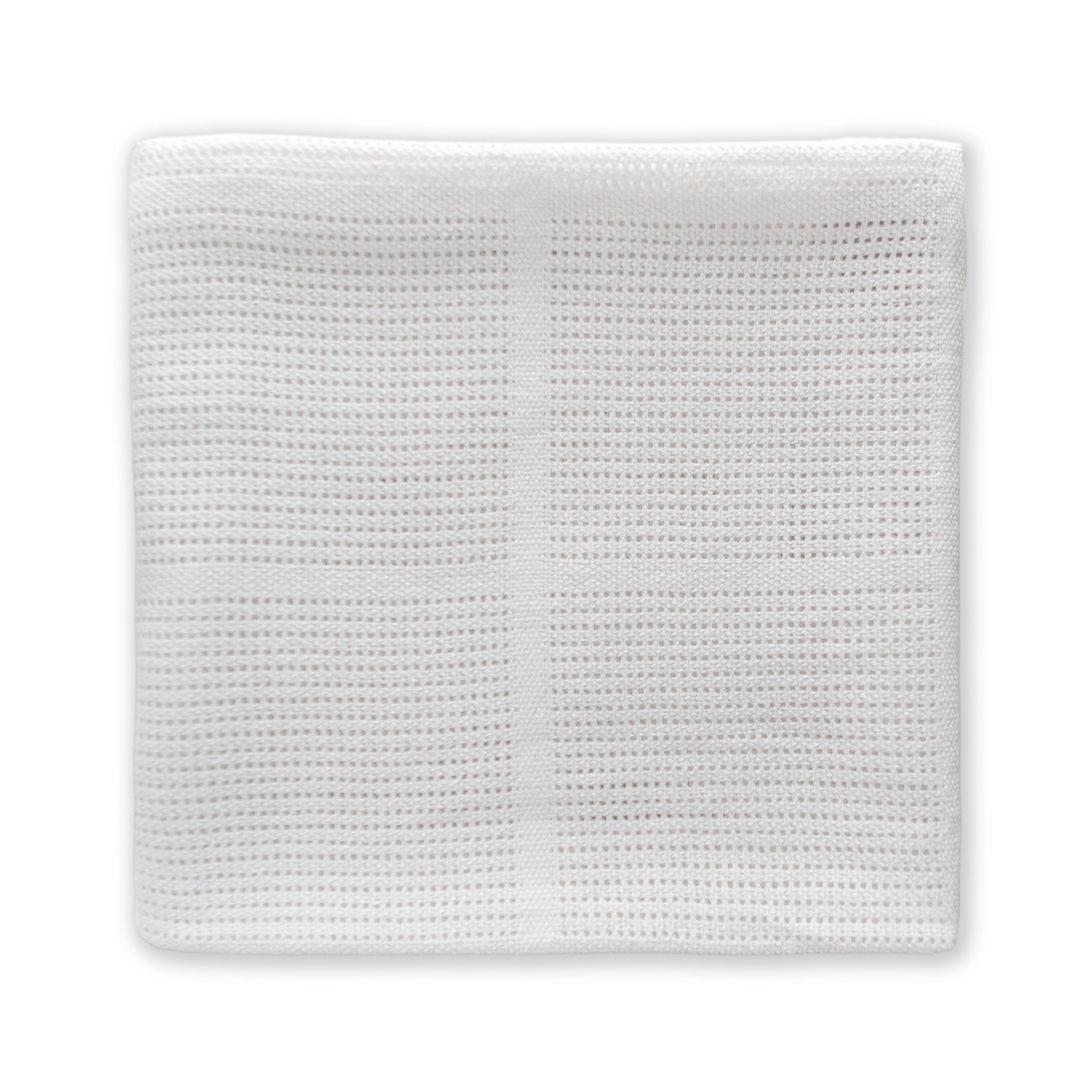 Amazing Baby - Cotton Cellular Blanket, Soft Sterling