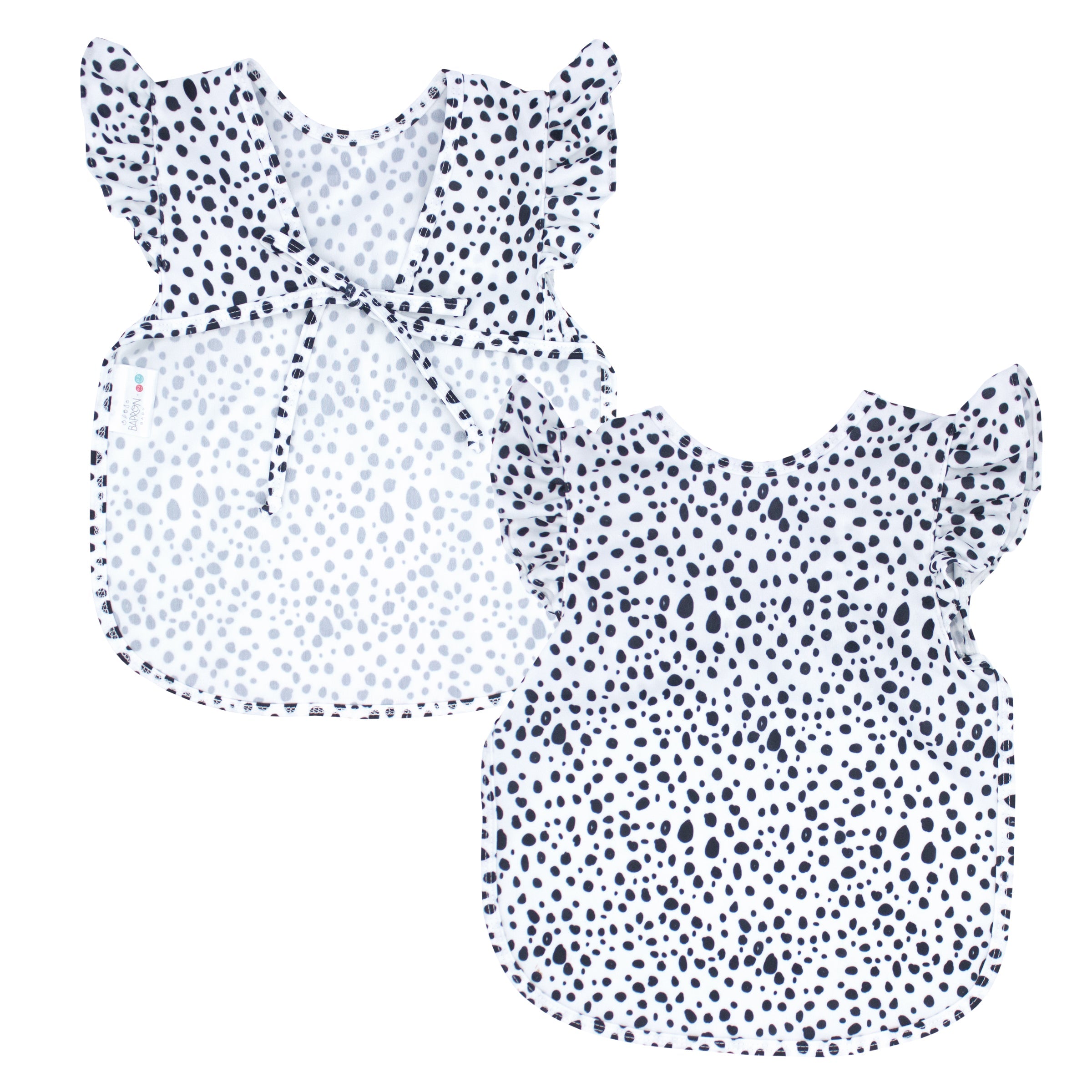 Organic Dot Flutter Bapron