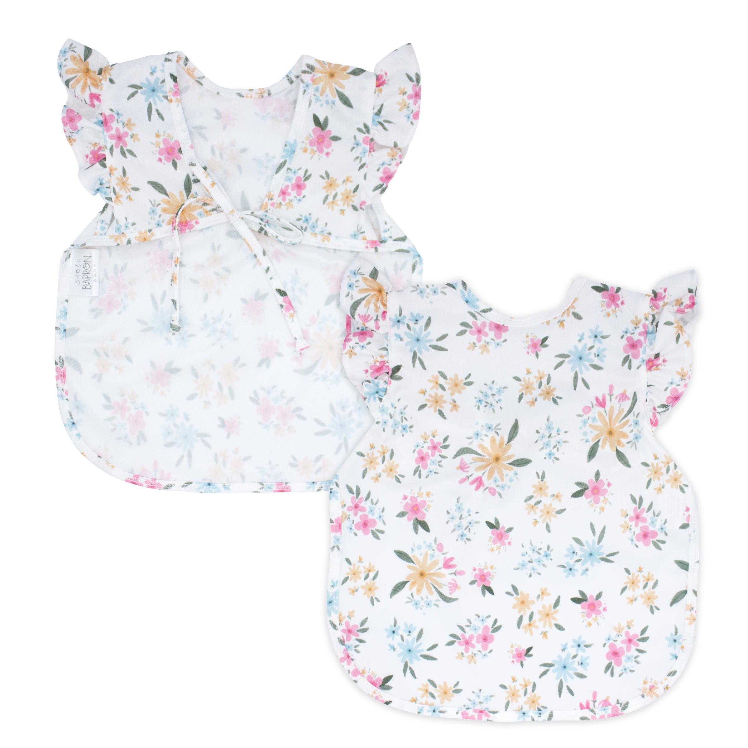 Pastel Floral Flutter Bapron