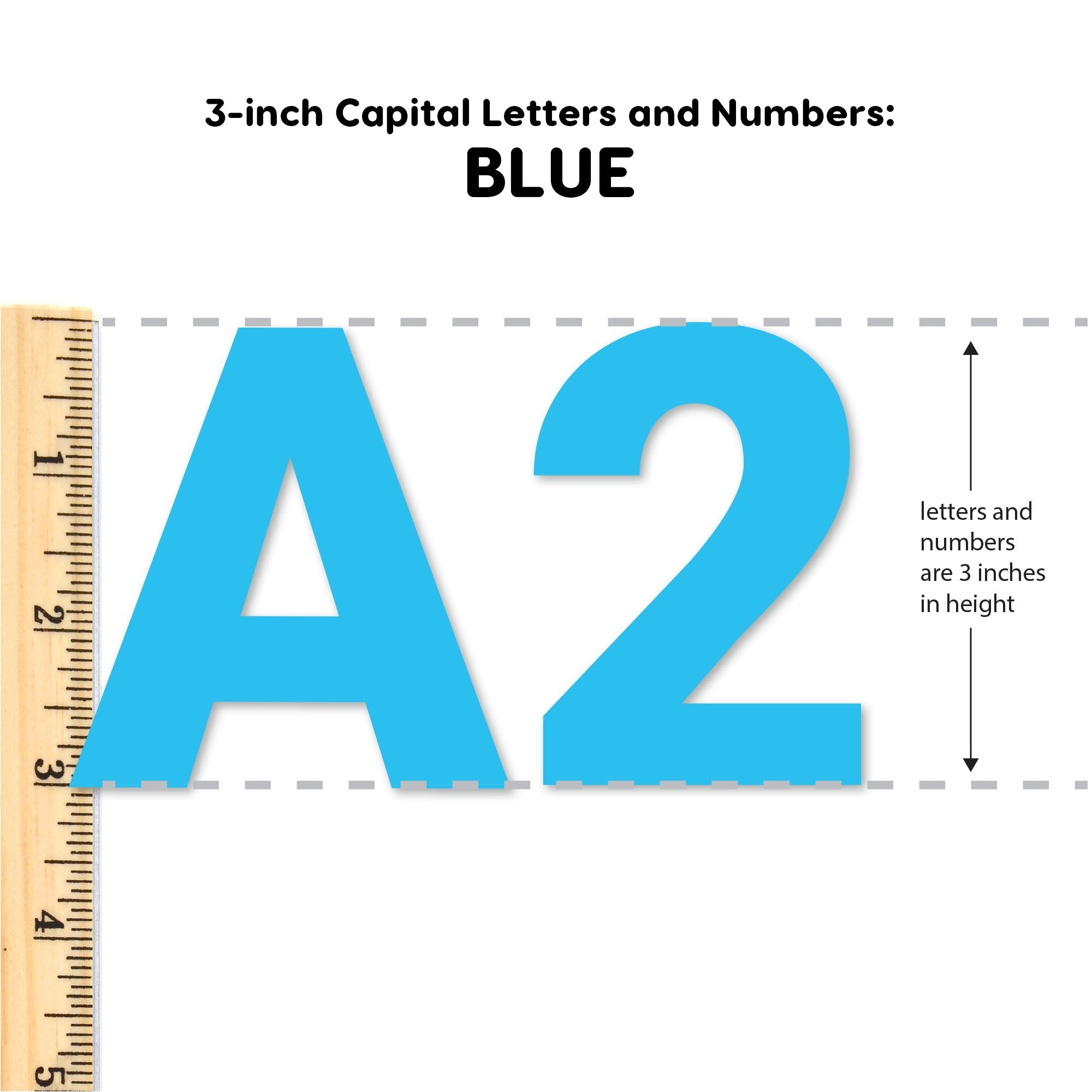 Bulletin Board Letters – 3 Inch