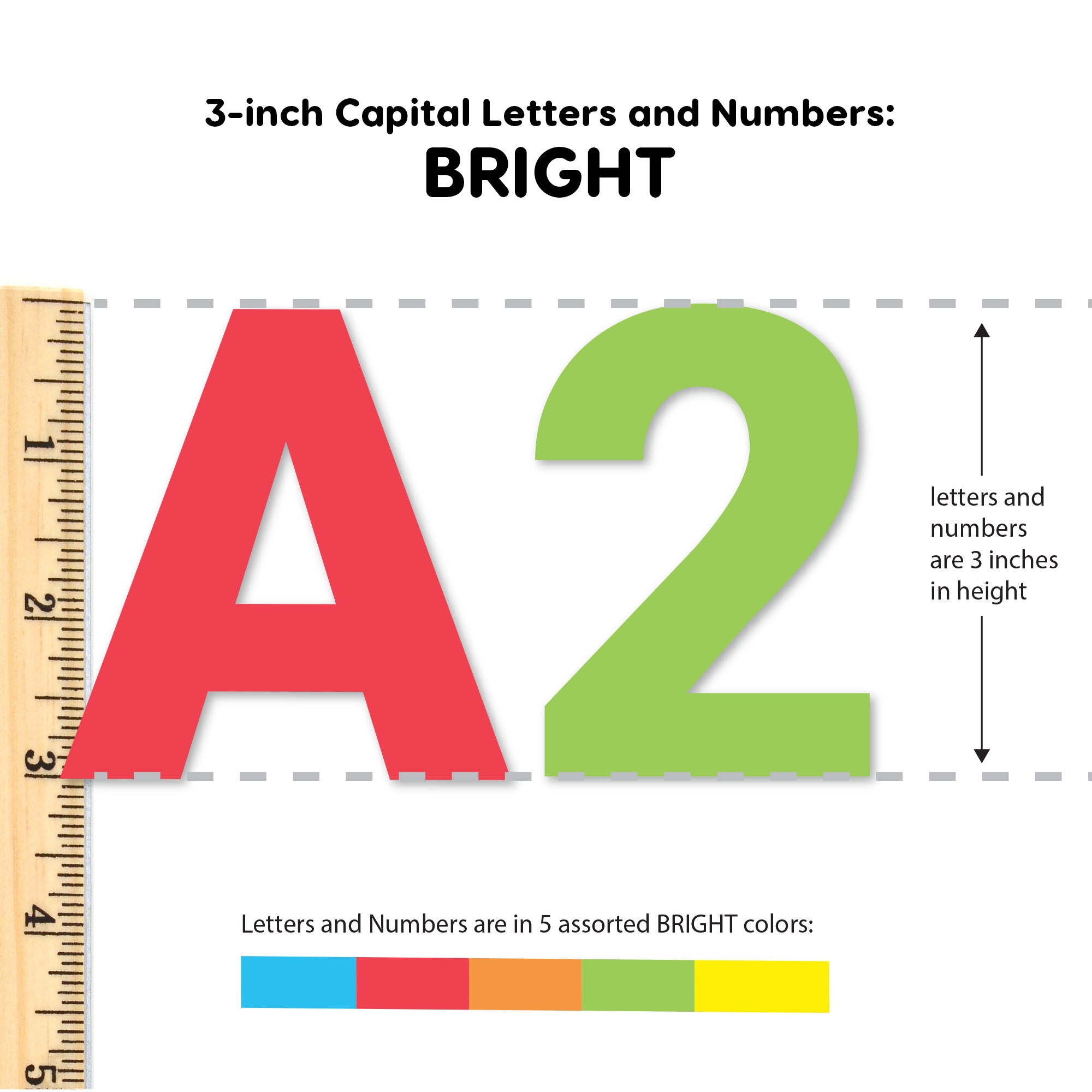 Bulletin Board Letters – 3 Inch