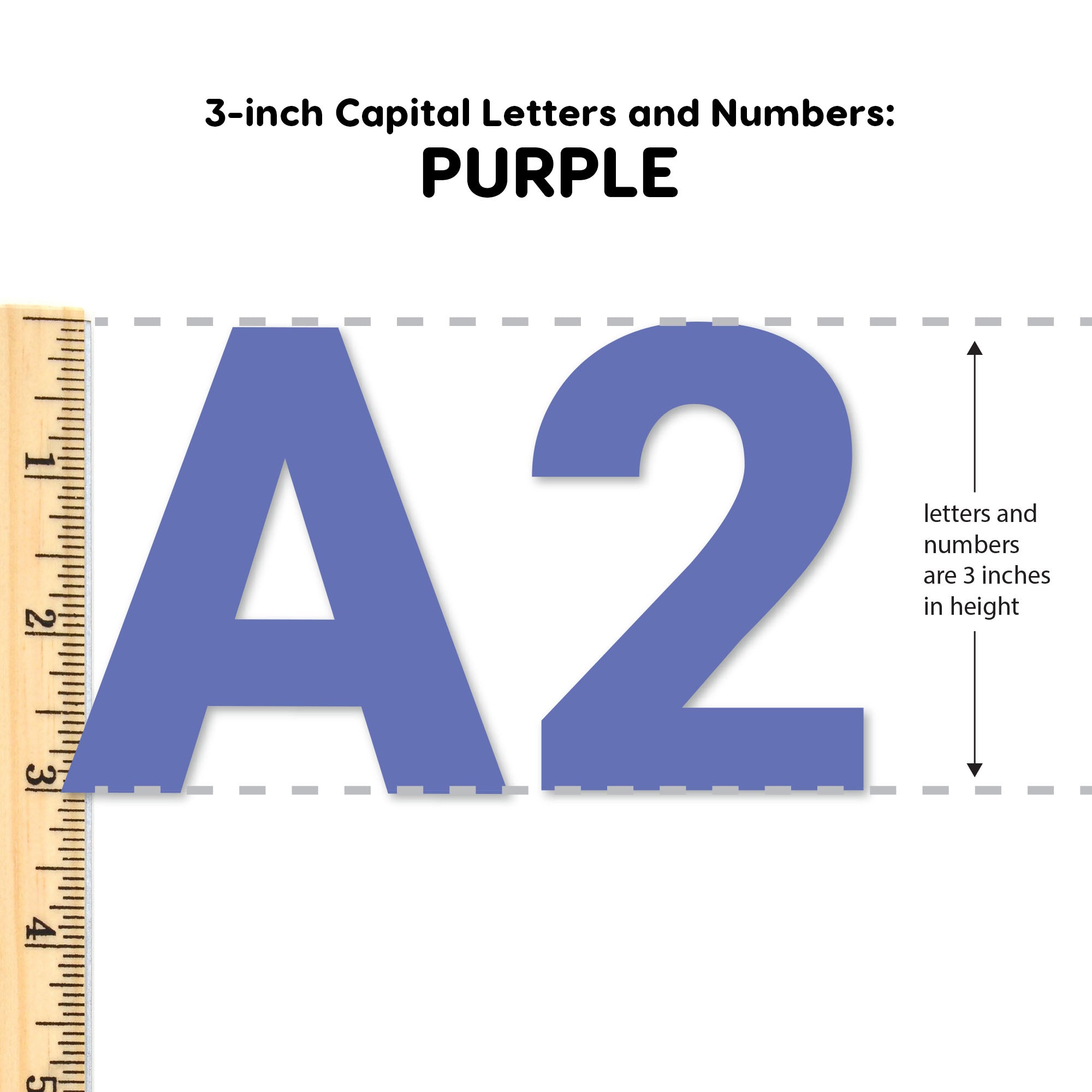 Bulletin Board Letters – 3 Inch
