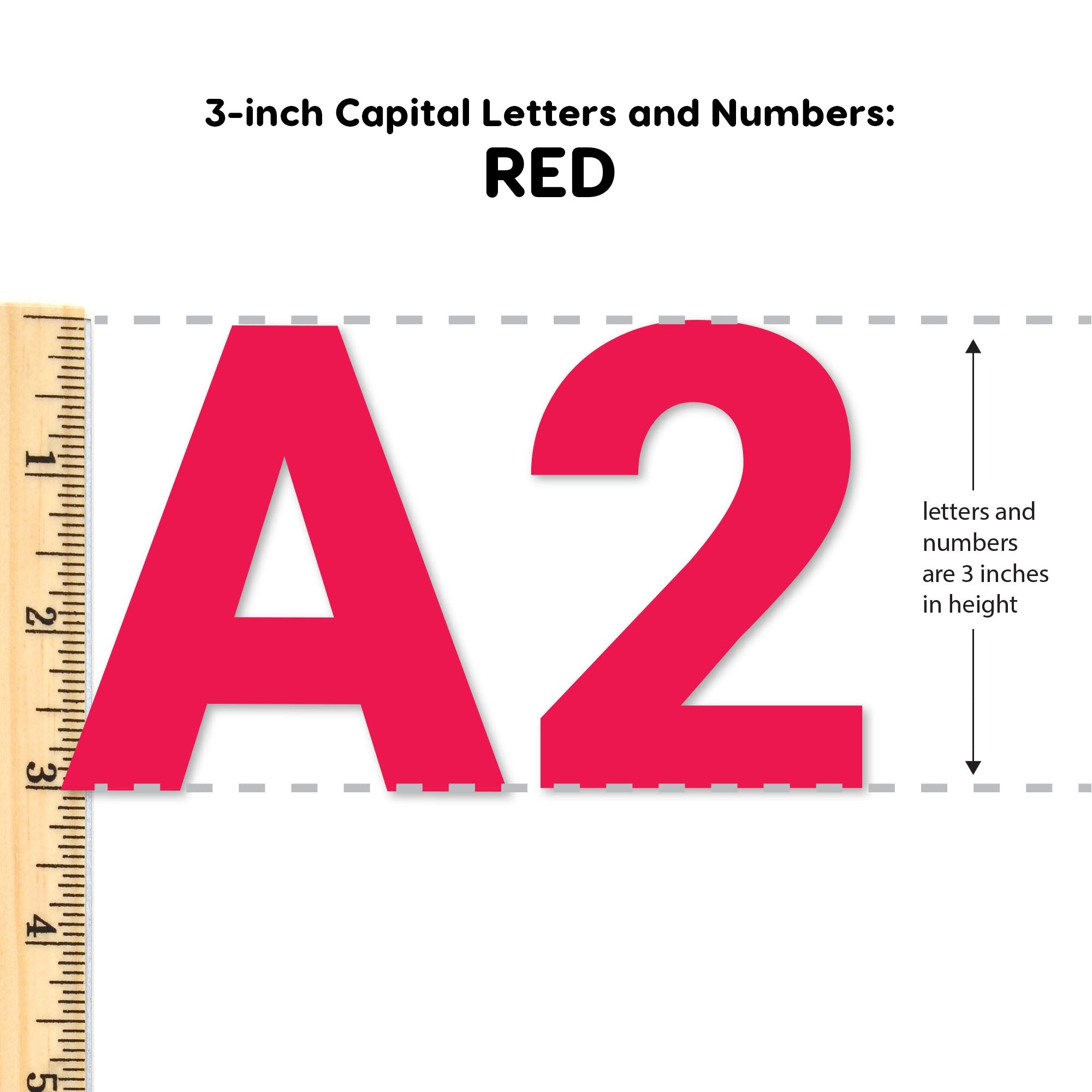 Bulletin Board Letters – 3 Inch