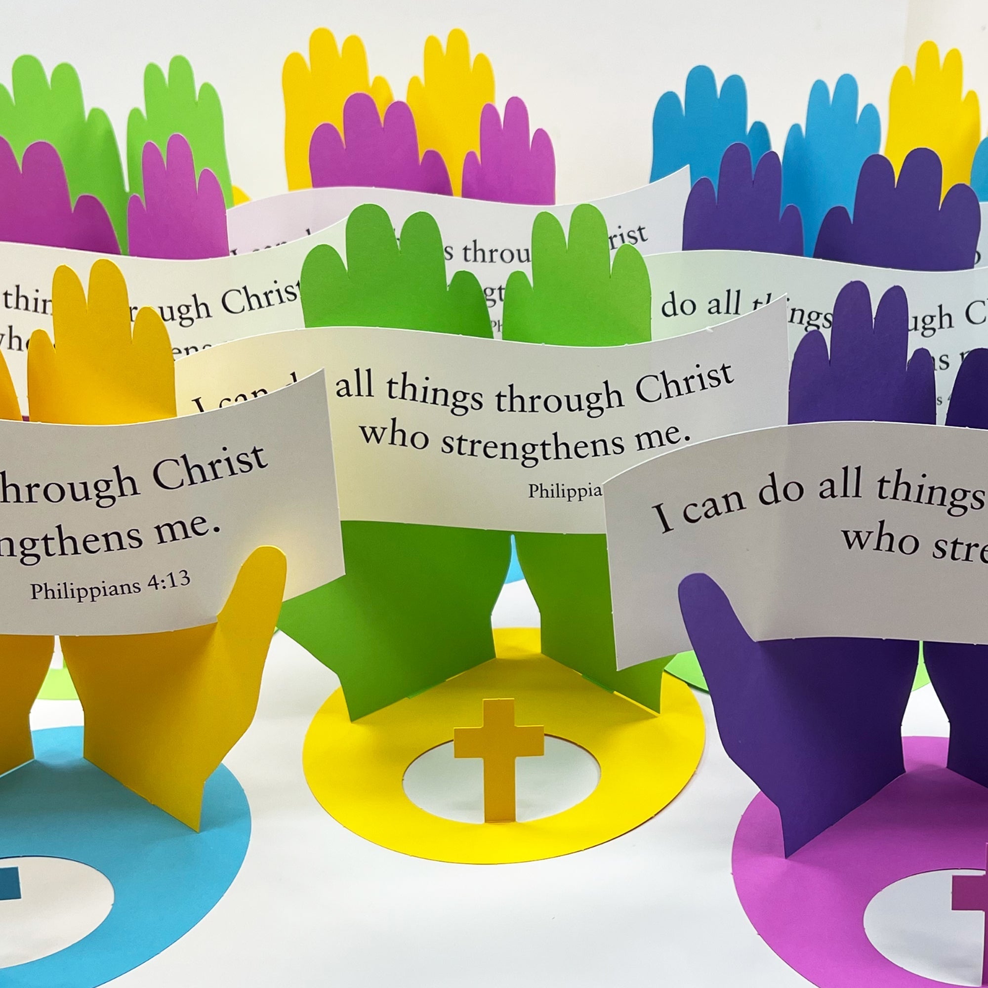 Philippians 4:13 3-d Display