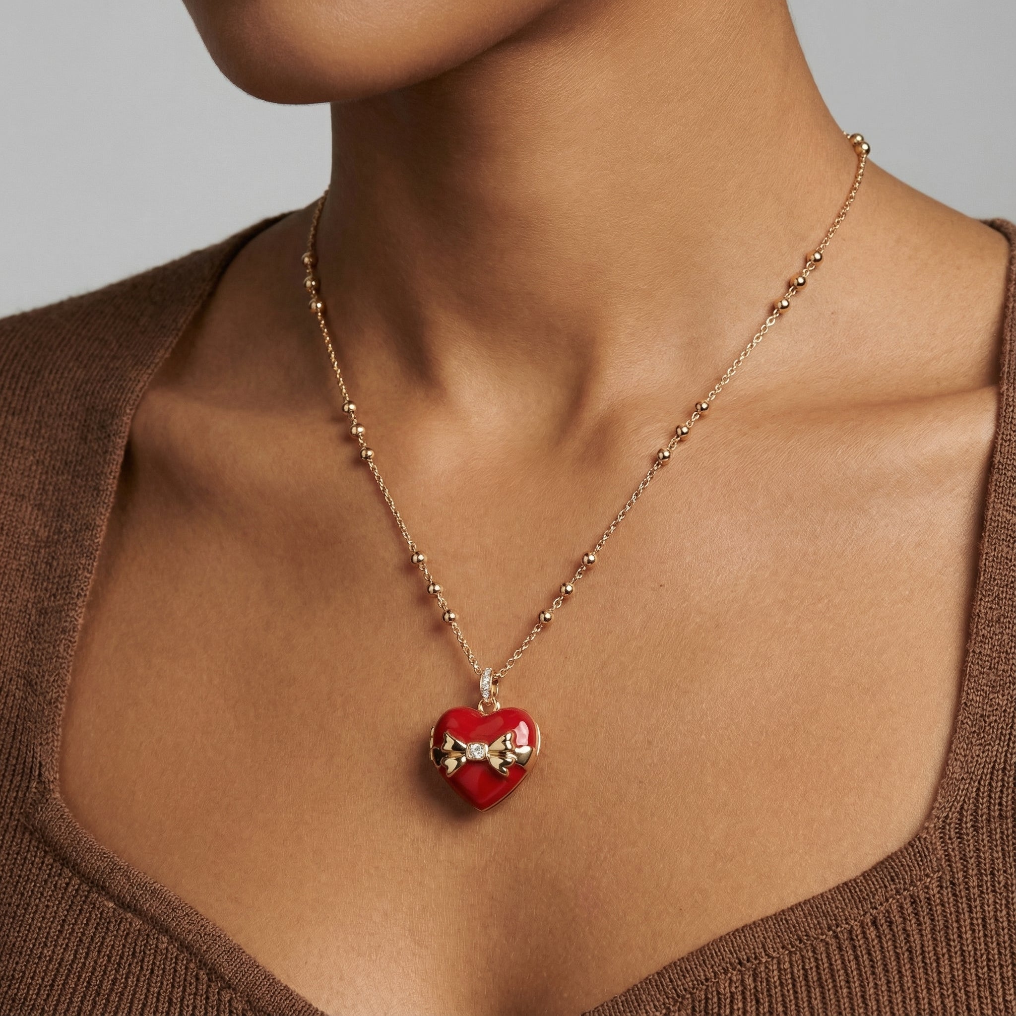 Box Of Chocolate Locket Necklace
