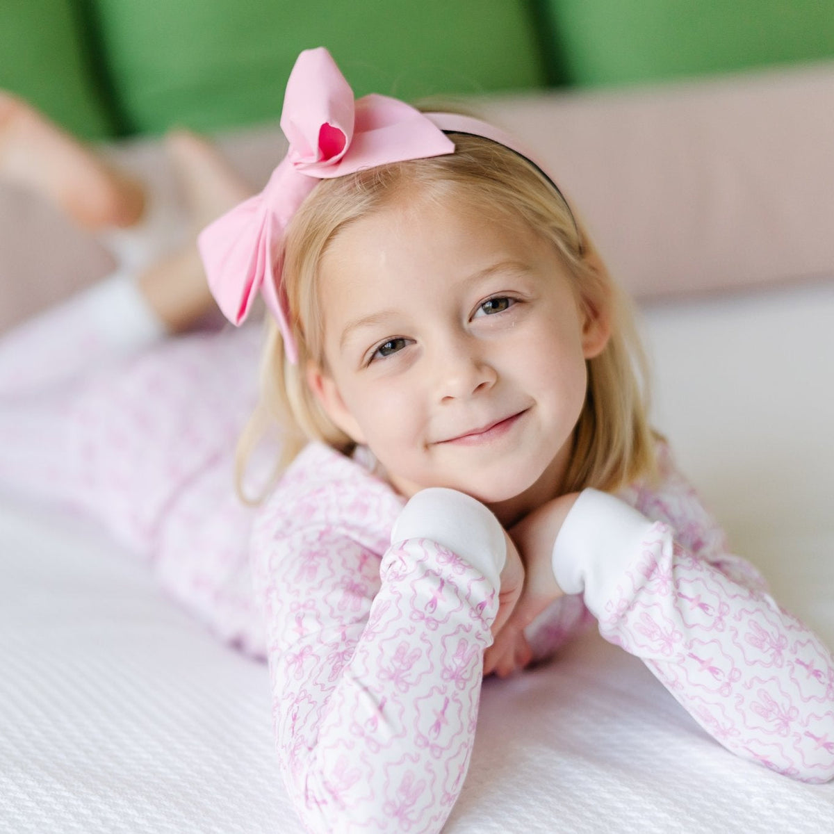 Ava Girls' Pajama Pant Set - Ballet And Bows