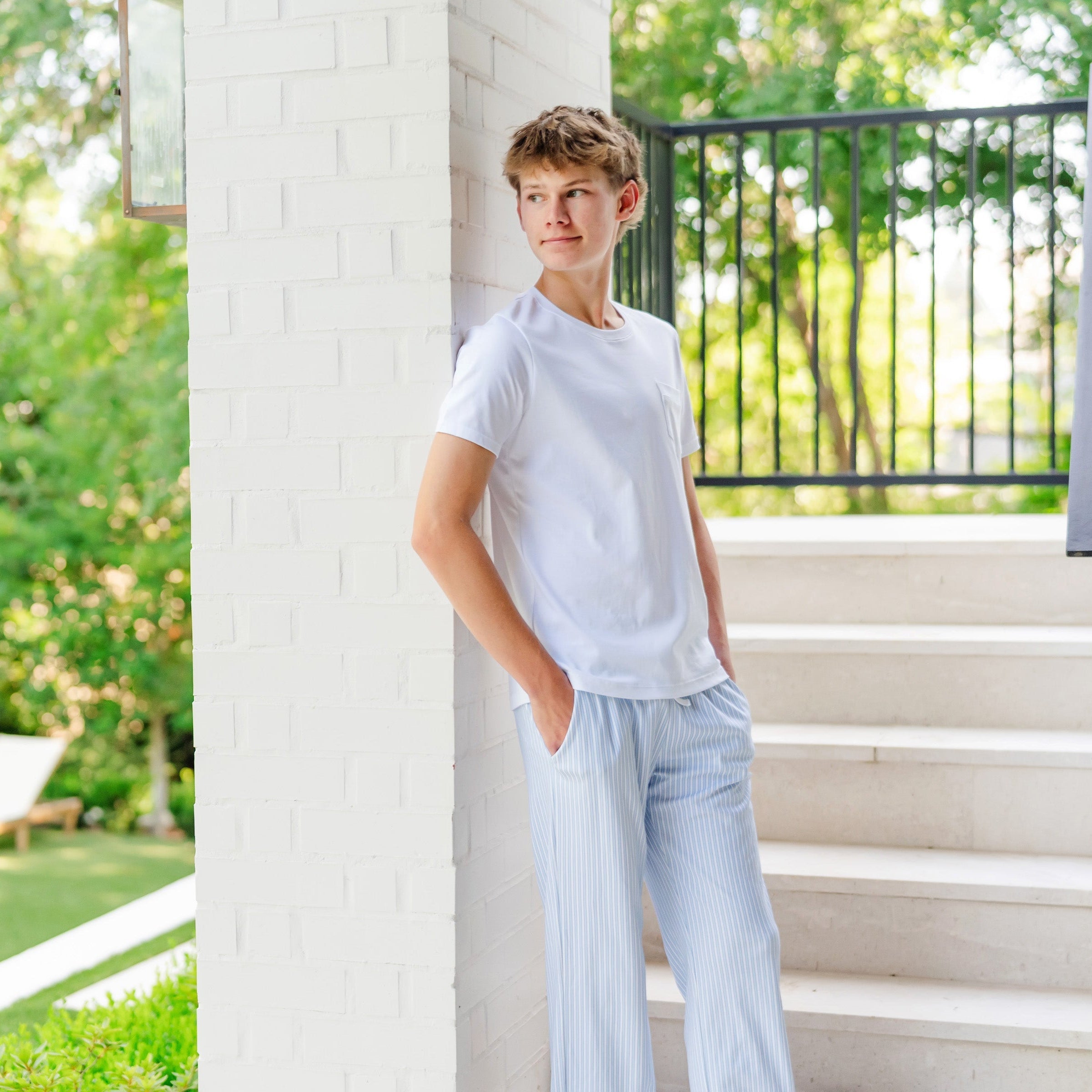 Brent Men's Hangout Pant Classic Stripe