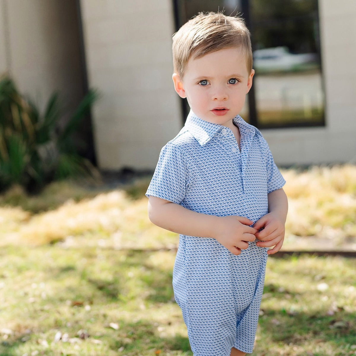 Austin Boys' Performance Shortall By Lh Sport - Fetch Classic Blue