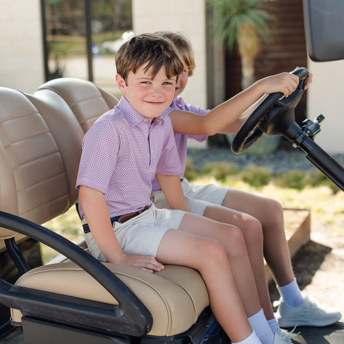 Will Boys' Performance Polo By Lh Sport - Fairway Americana