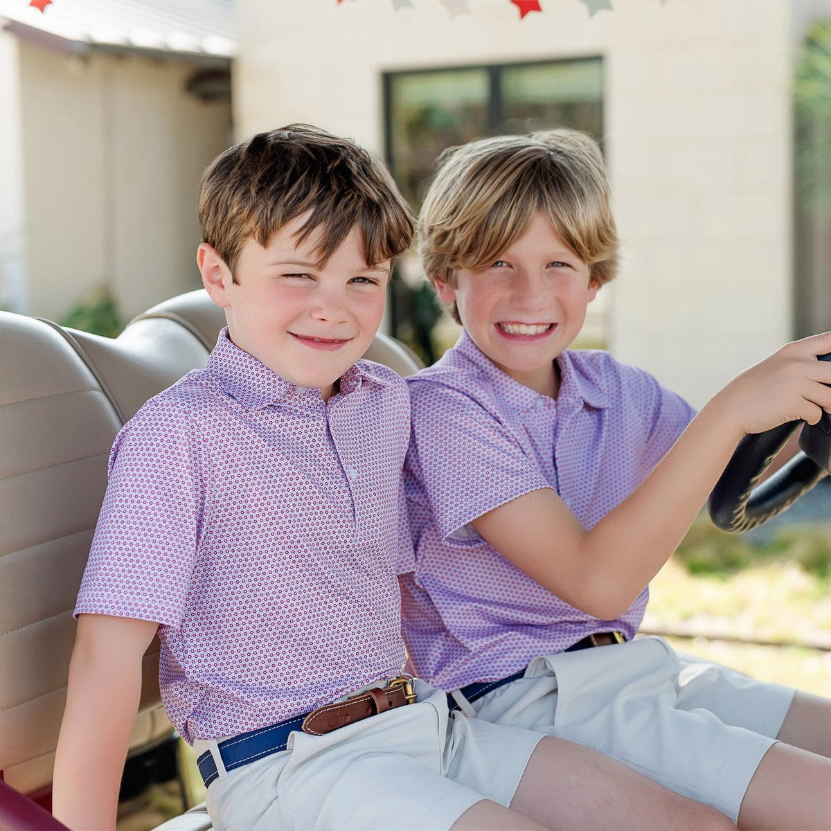 Will Boys' Performance Polo By Lh Sport - Fairway Americana