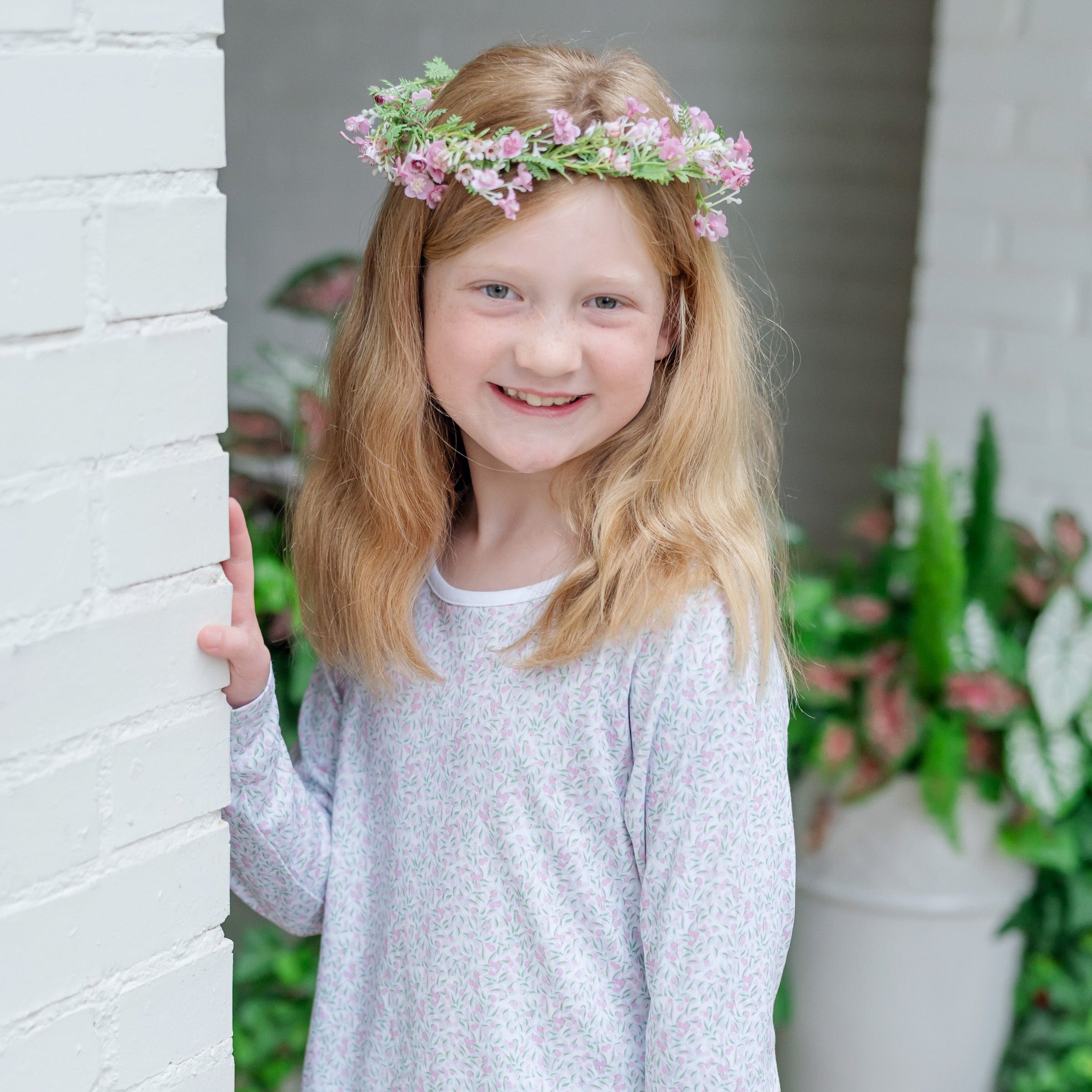 Rorie Girls' Short Set - Garden Soiree